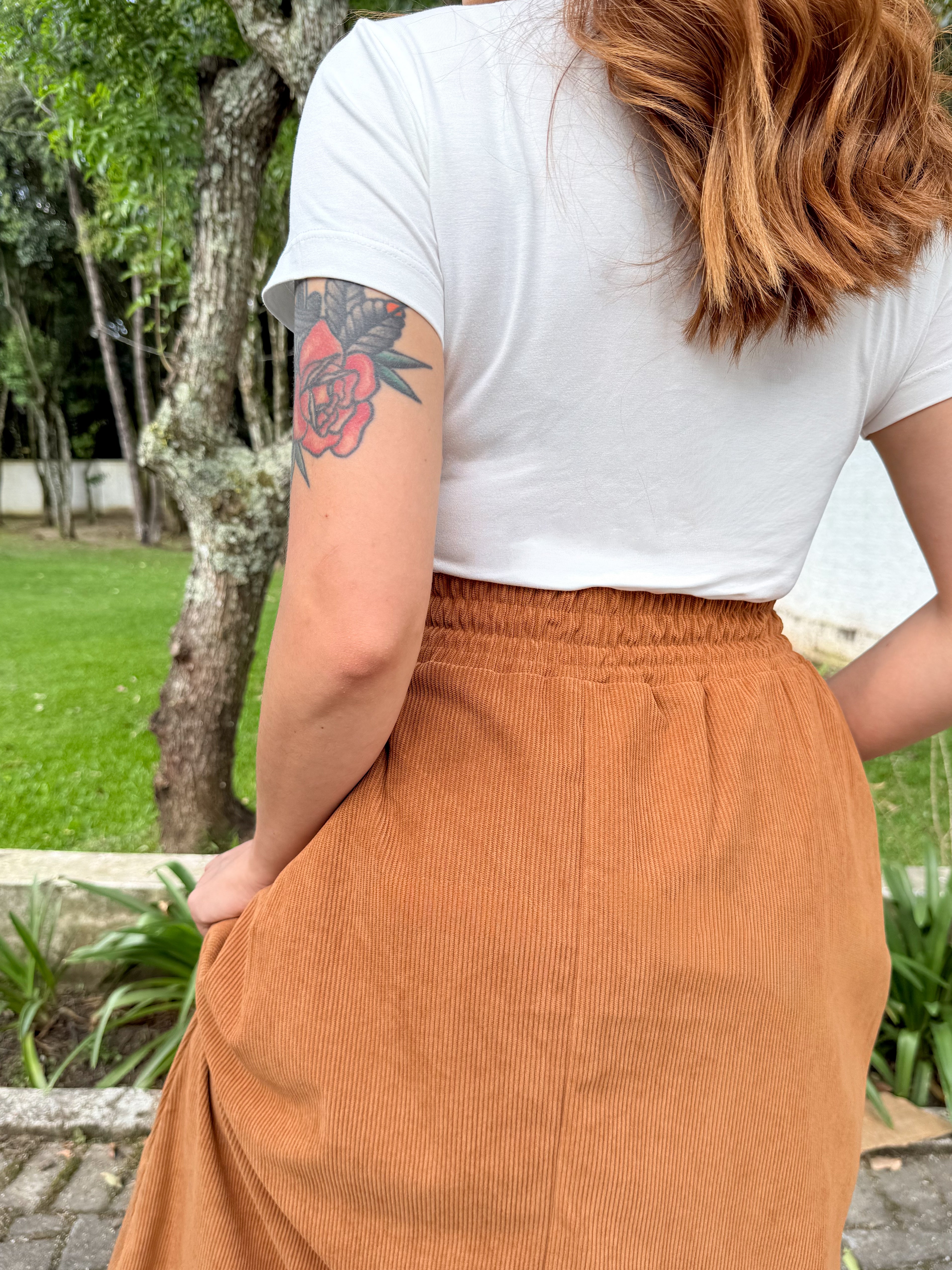 Saia Veludo Cotêle Bella