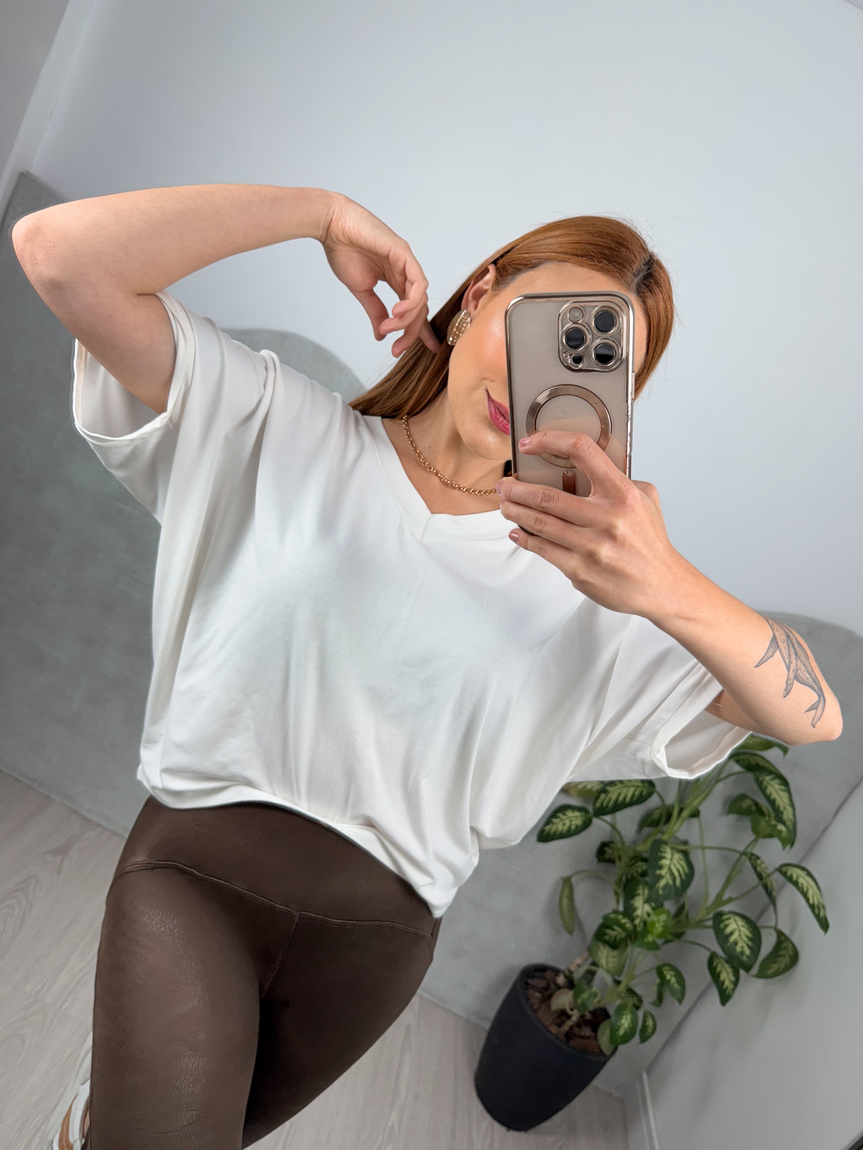 Blusa Morcego Malha