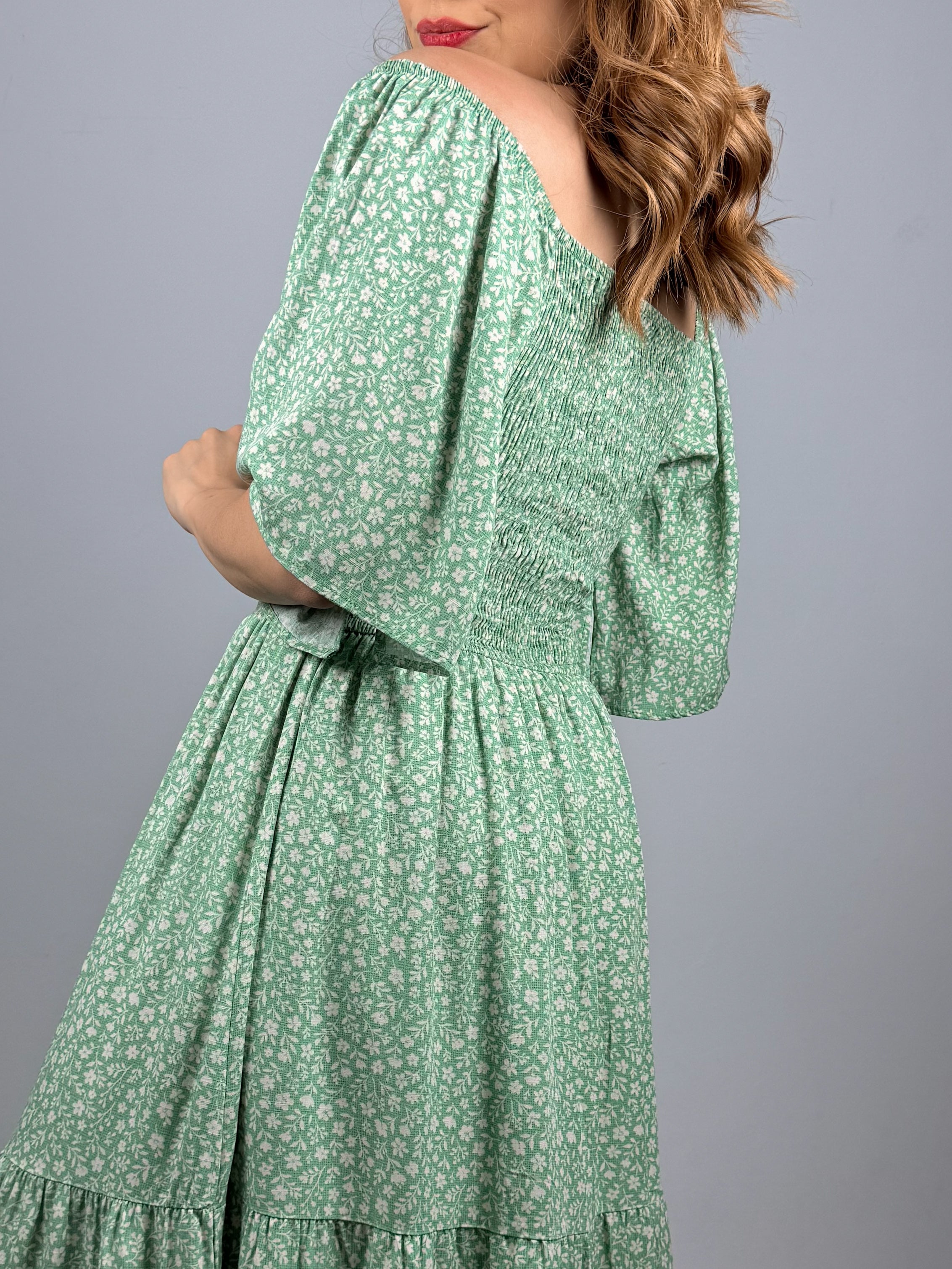 Vestido de Viscose Florzinha Ana