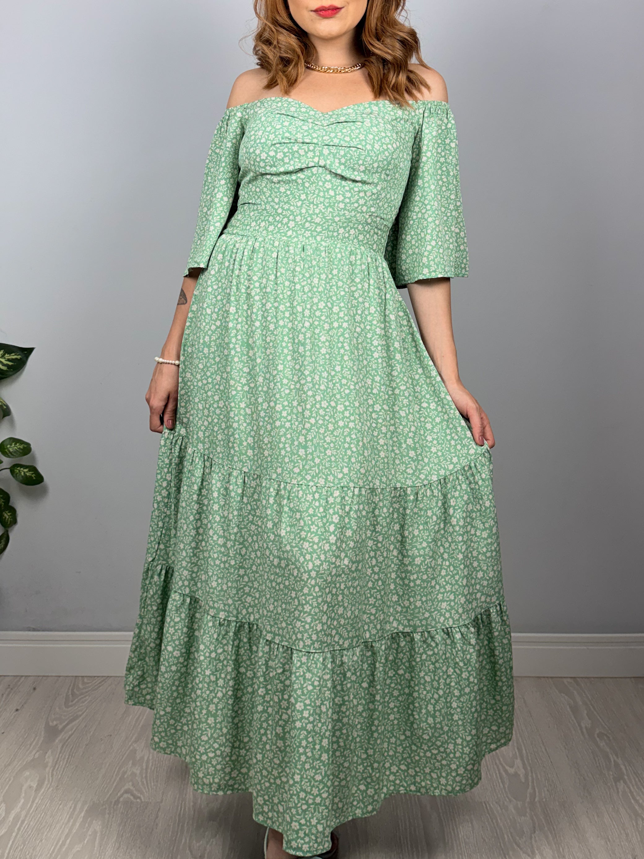 Vestido de Viscose Florzinha Ana