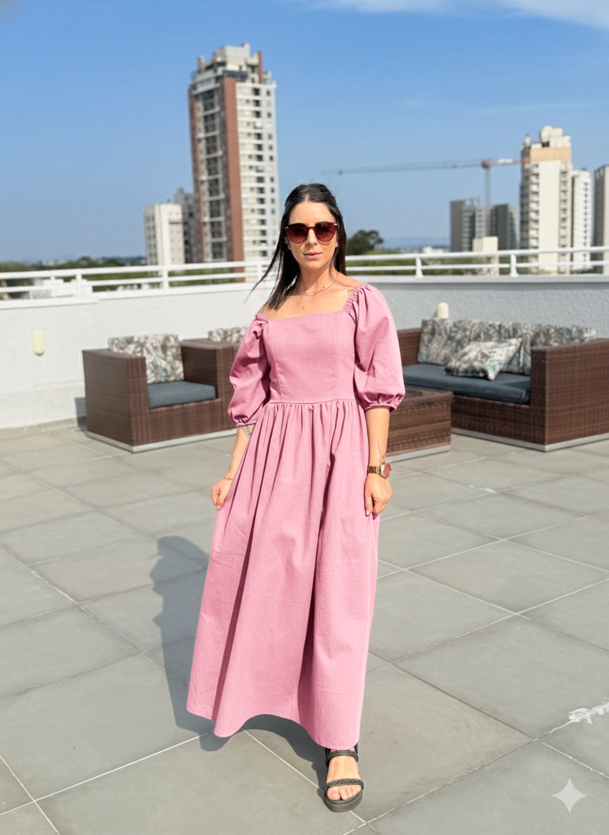 Vestido de Linho Seline