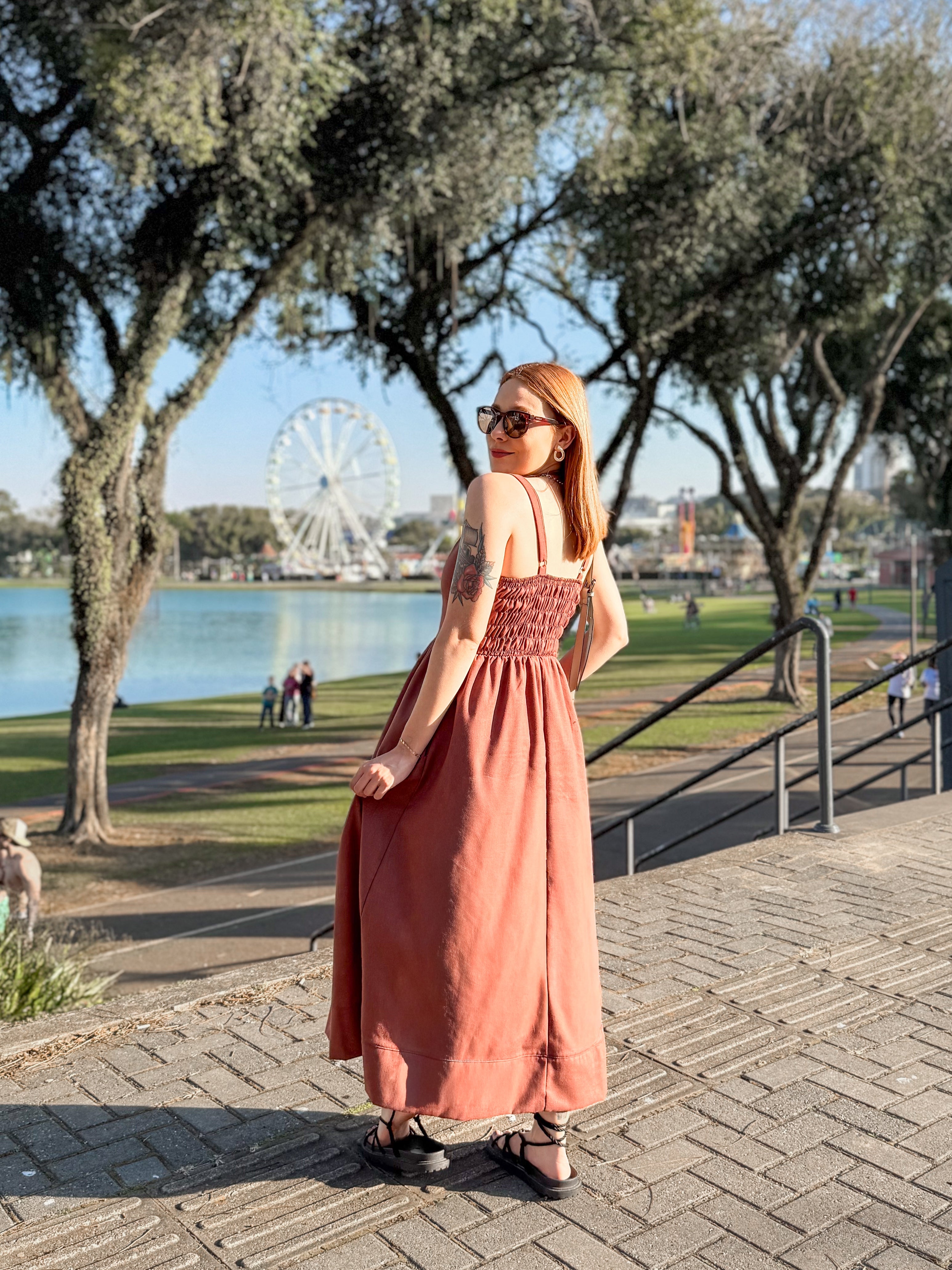 Vestido de Linho Aurora