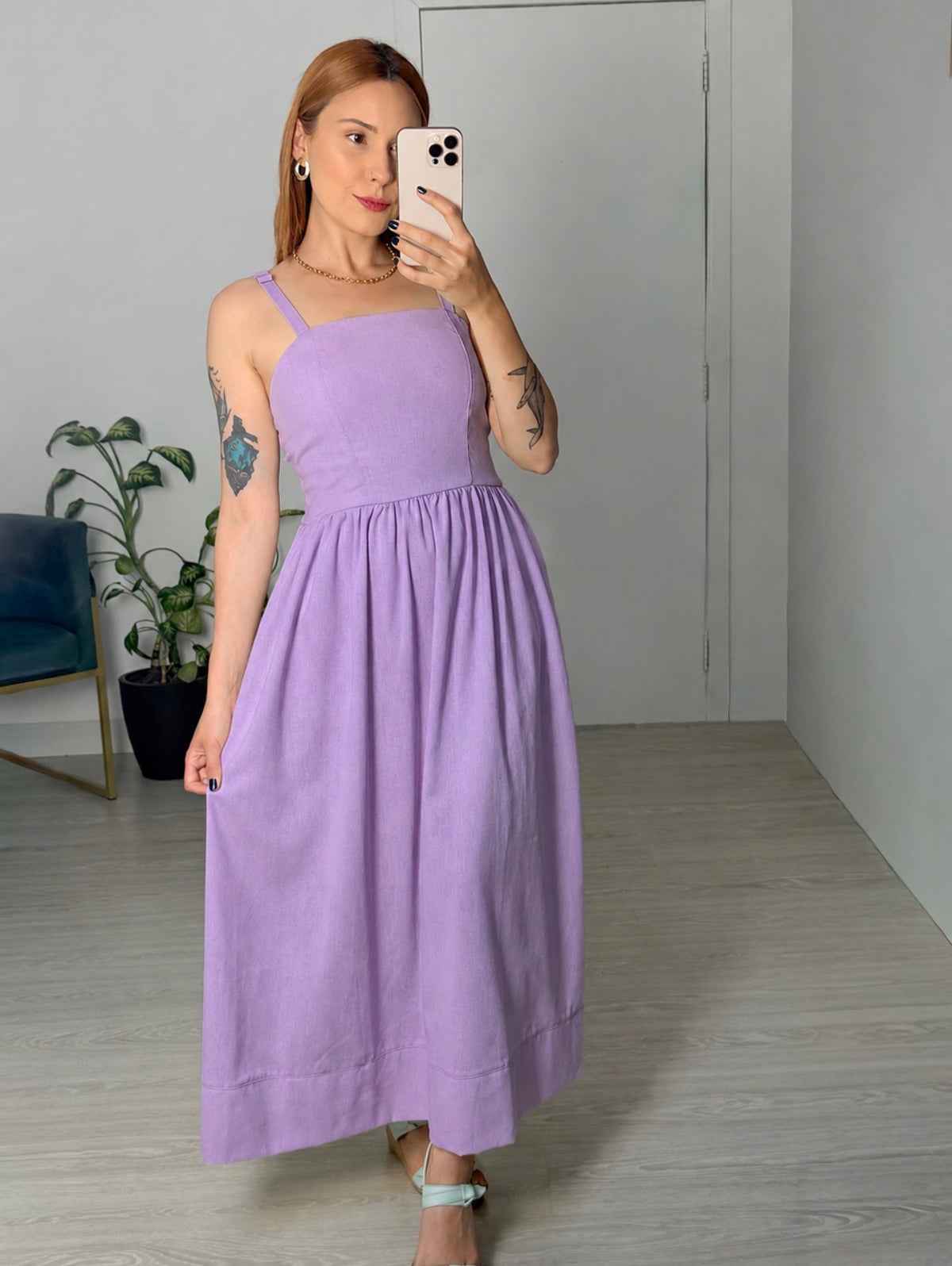 Vestido de Linho Aurora