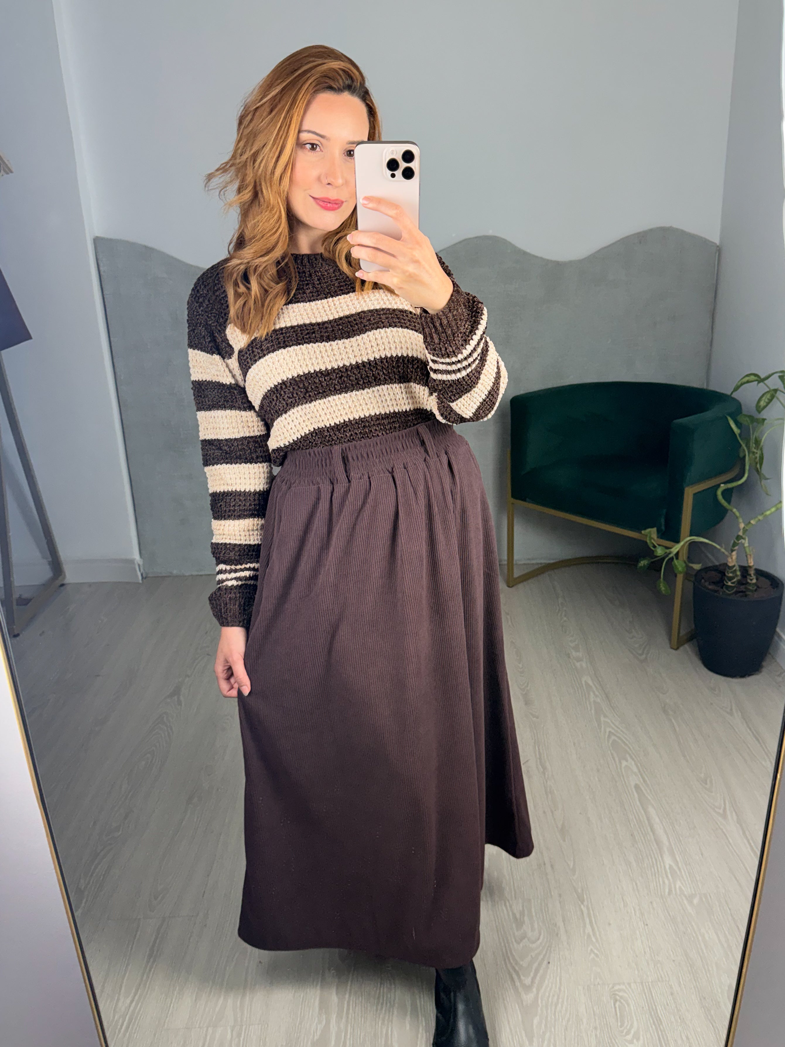 Blusa Tricot Chenille Listrada Veneza