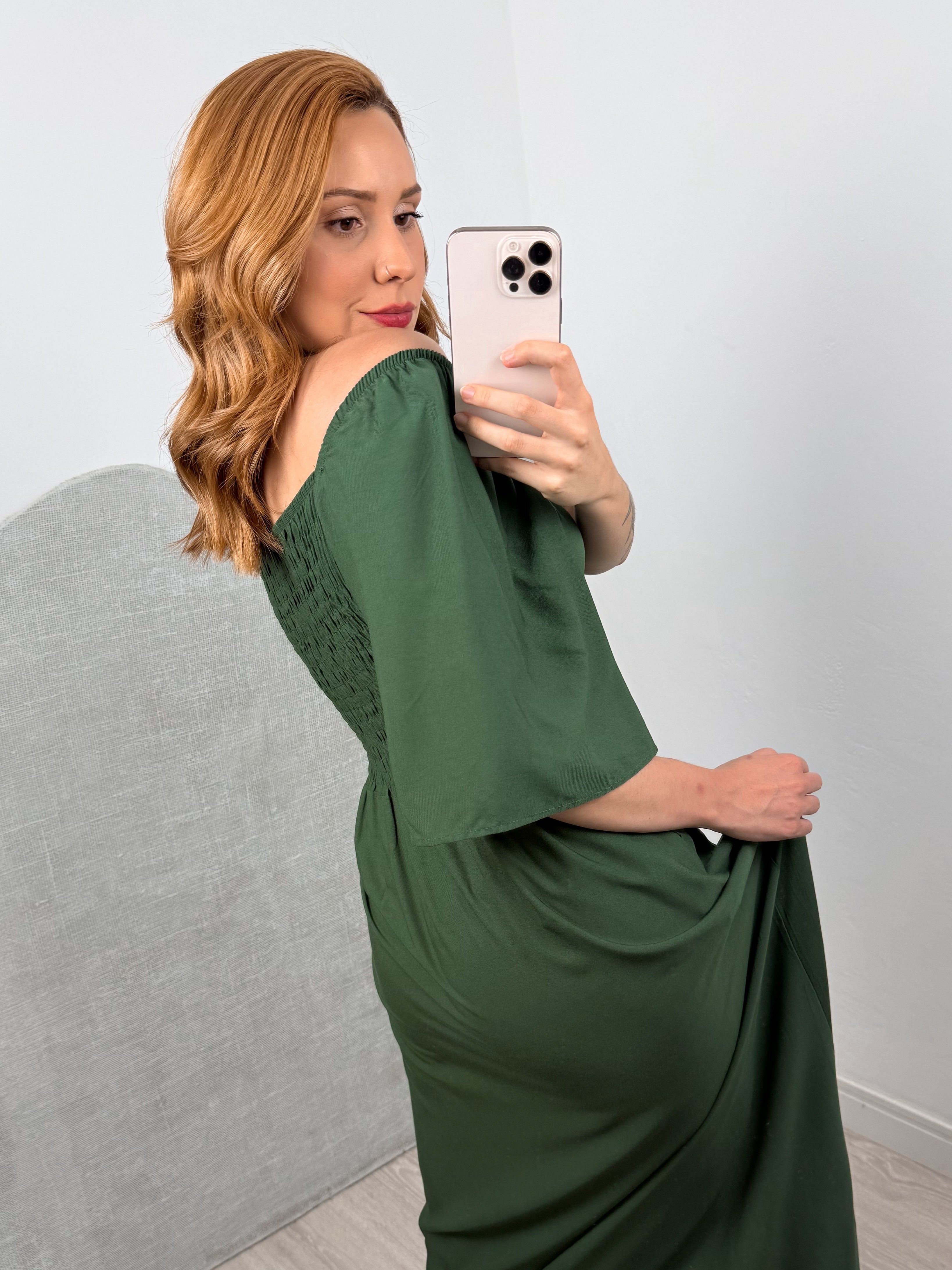 Vestido com Bolso Sol