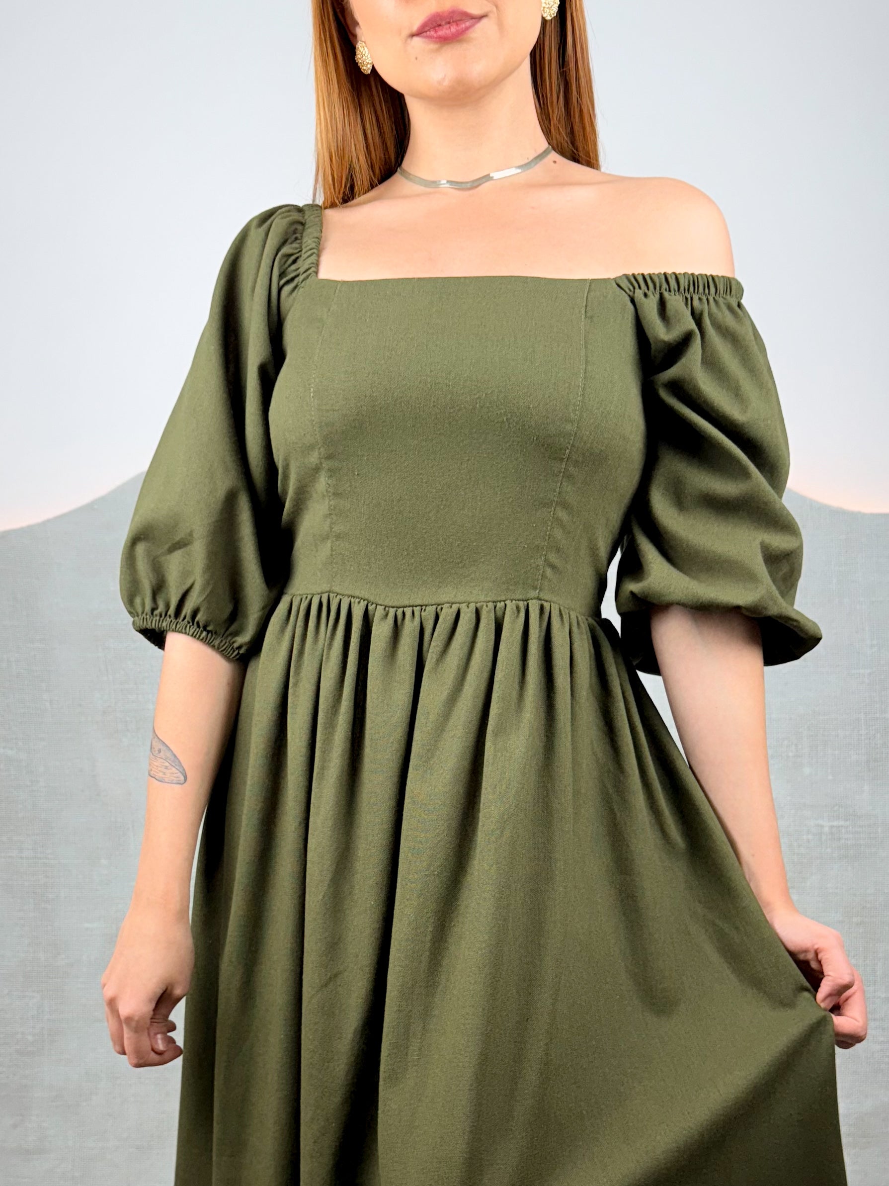 Vestido de Linho Seline