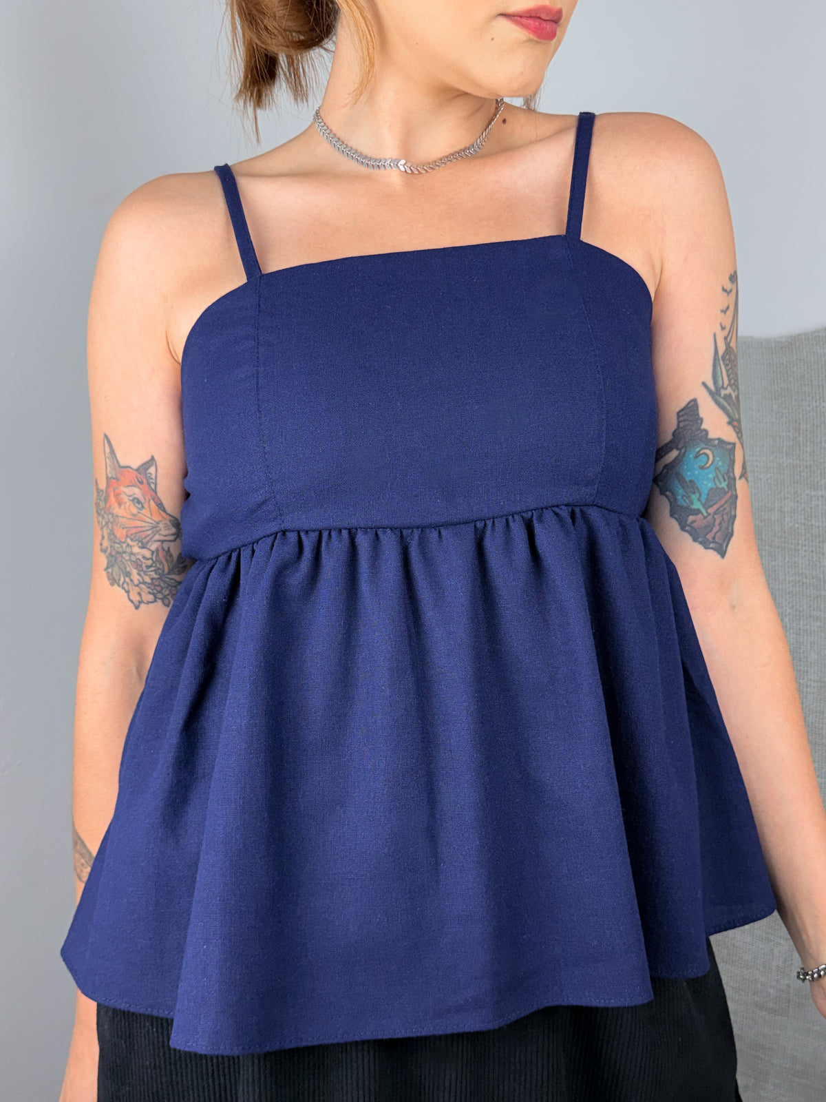 KIT 2 Blusas Bata de Linho por R$99,90
