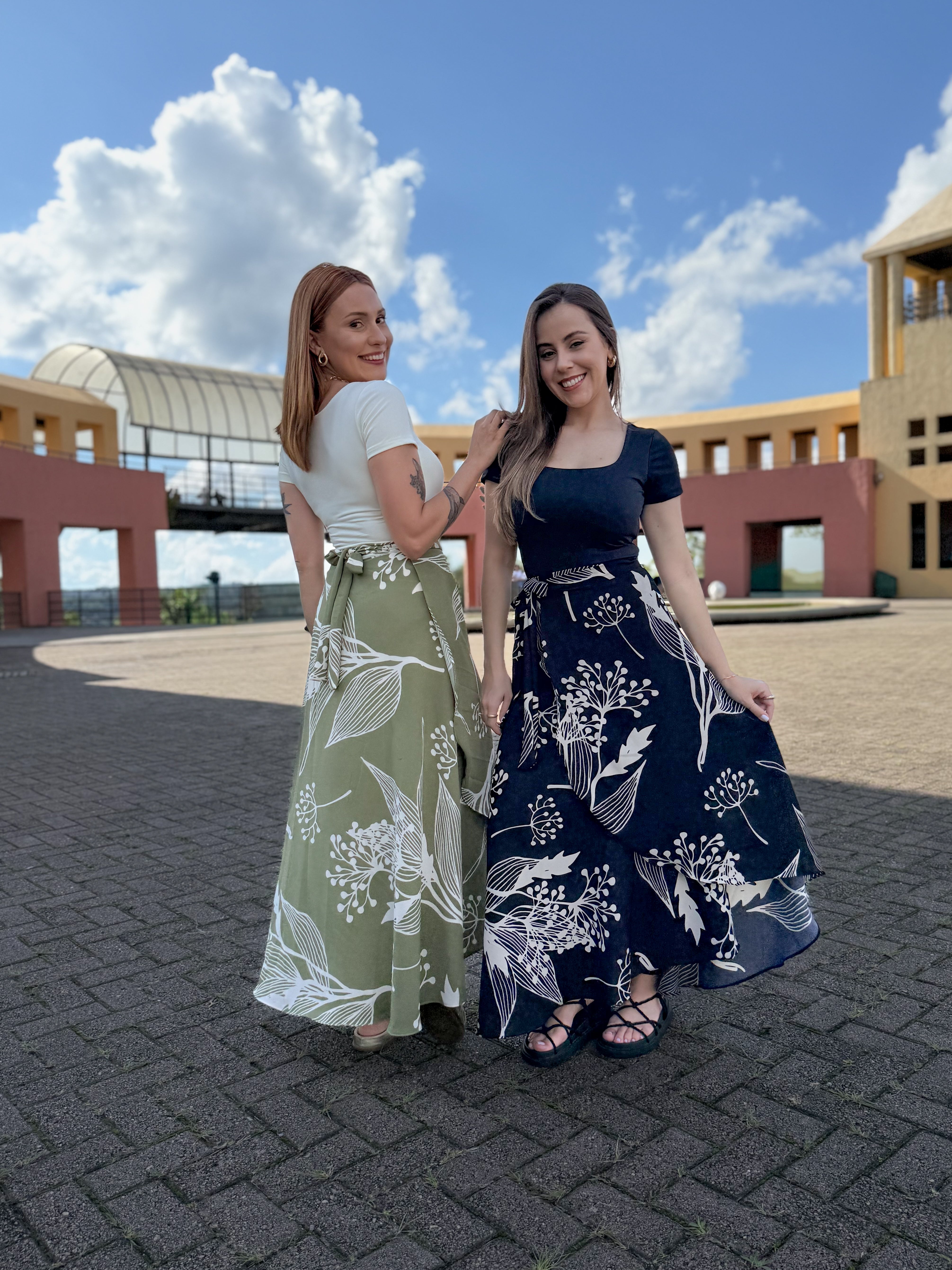 Saia Envelope Estampada