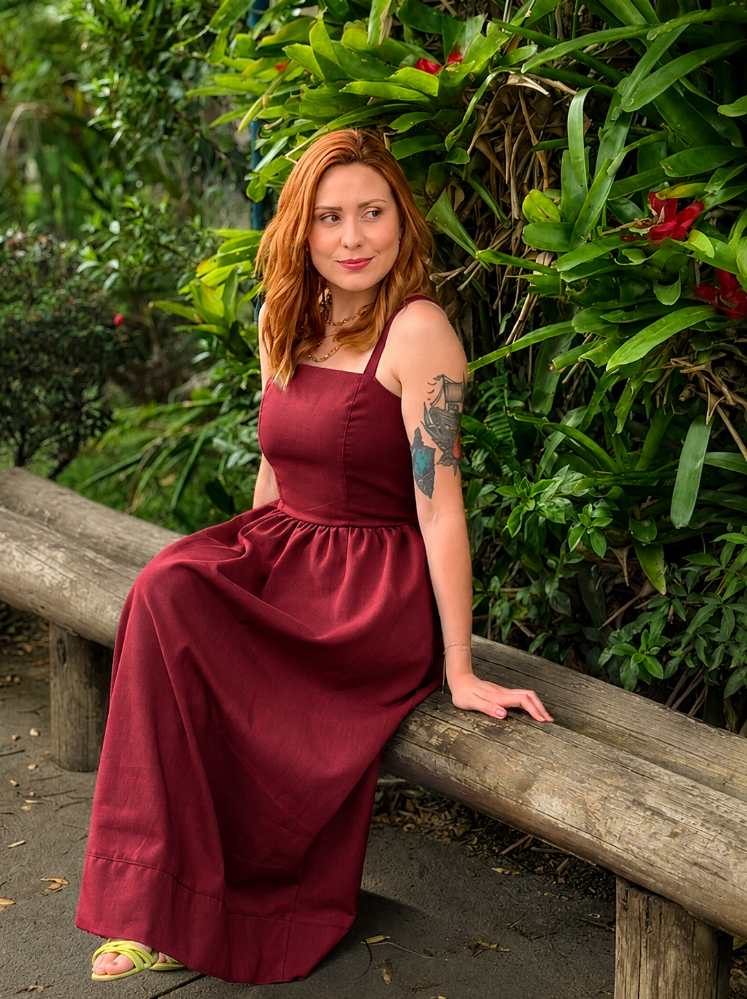 Vestido de Linho Aurora