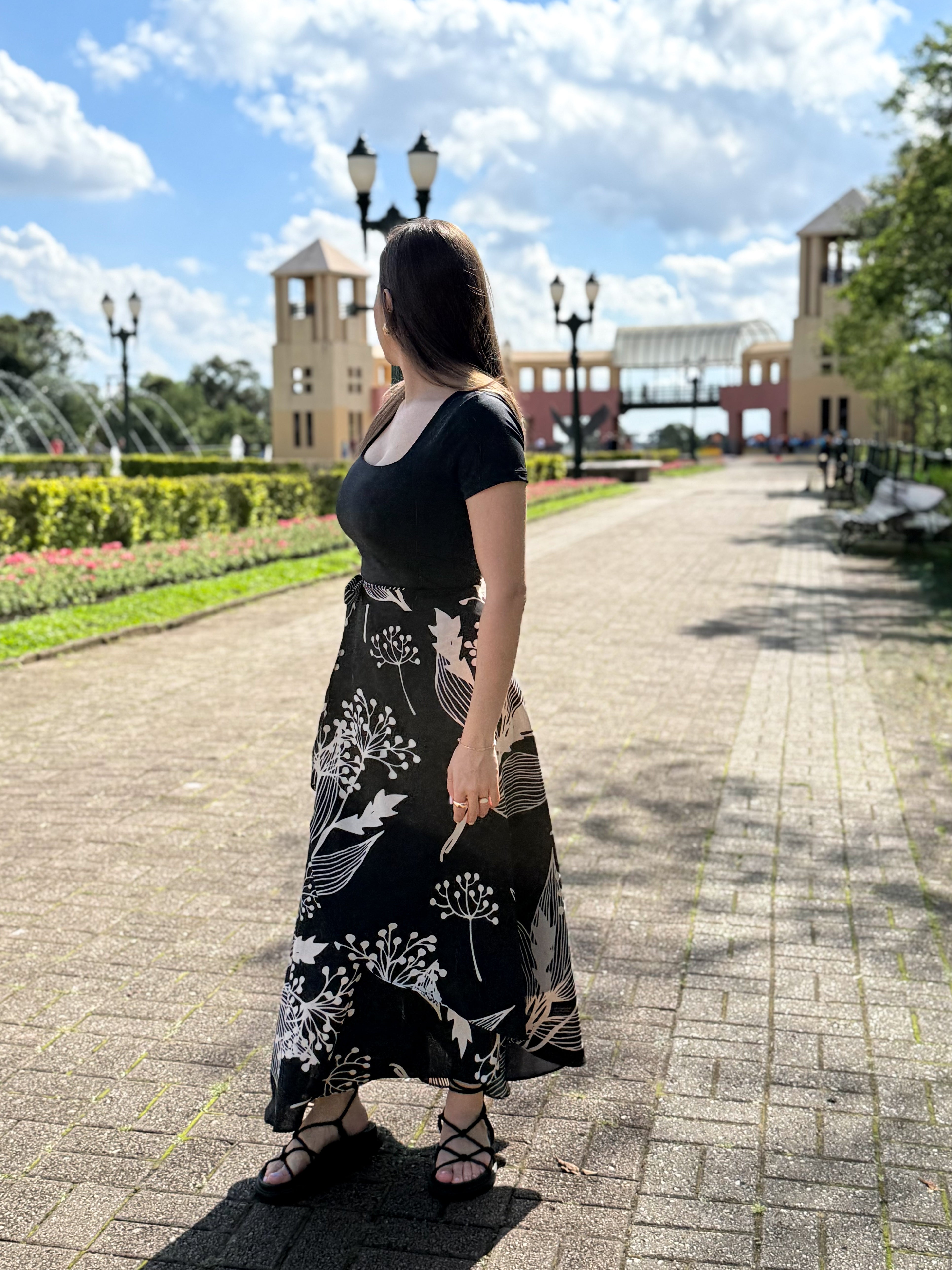 Saia Envelope Estampada