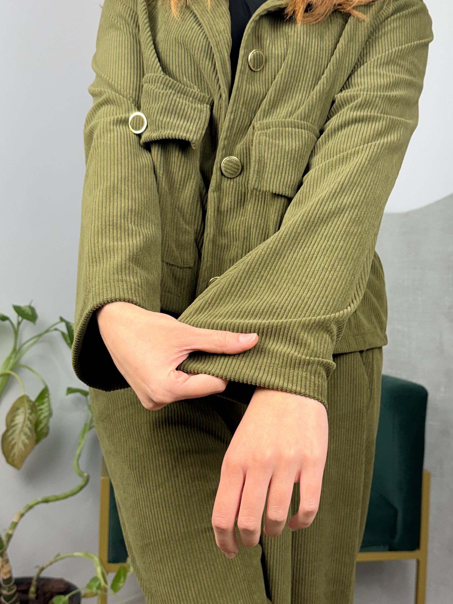 Conjunto Veludo Cotelê Marcela