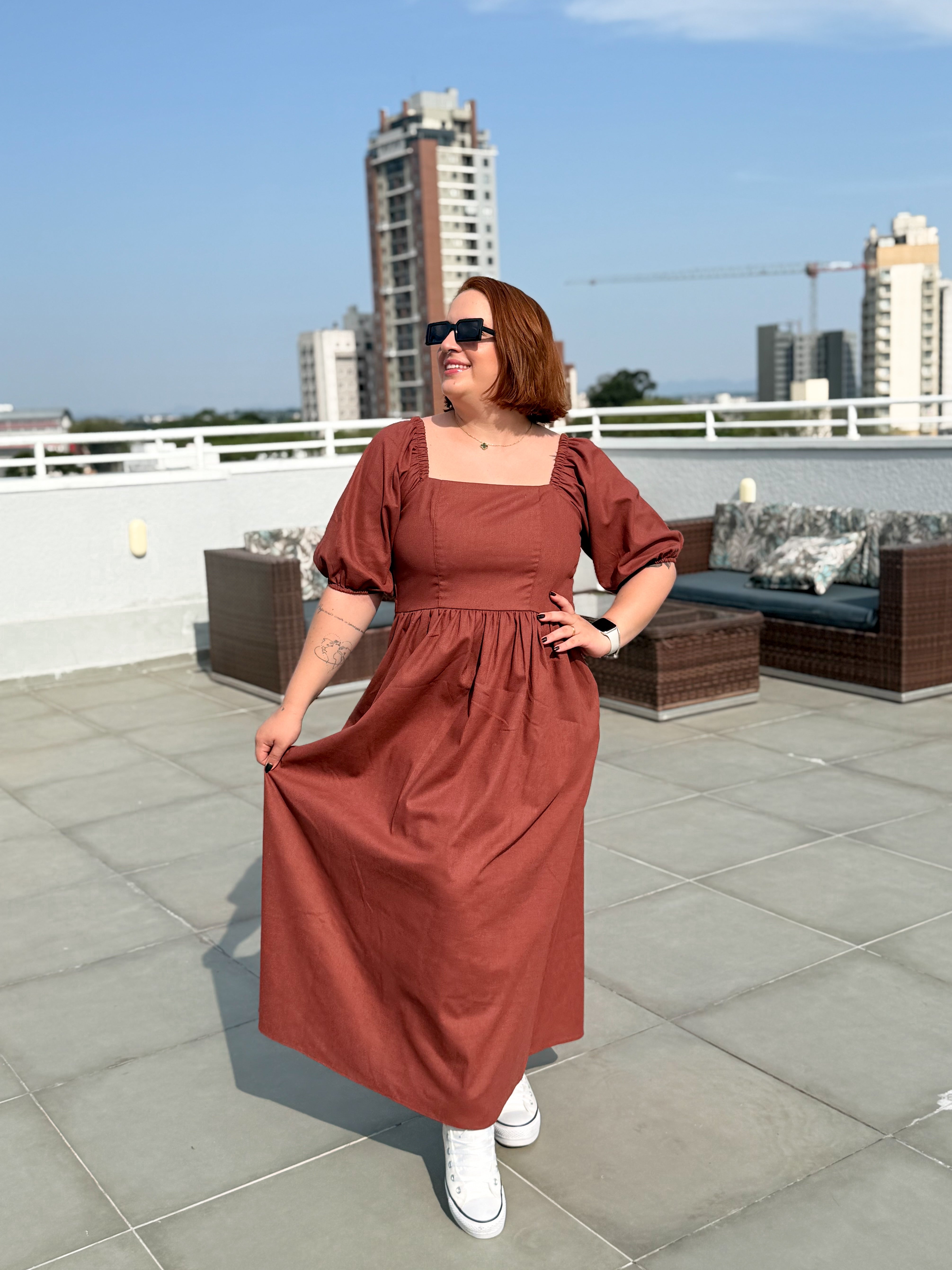 Vestido de Linho Seline