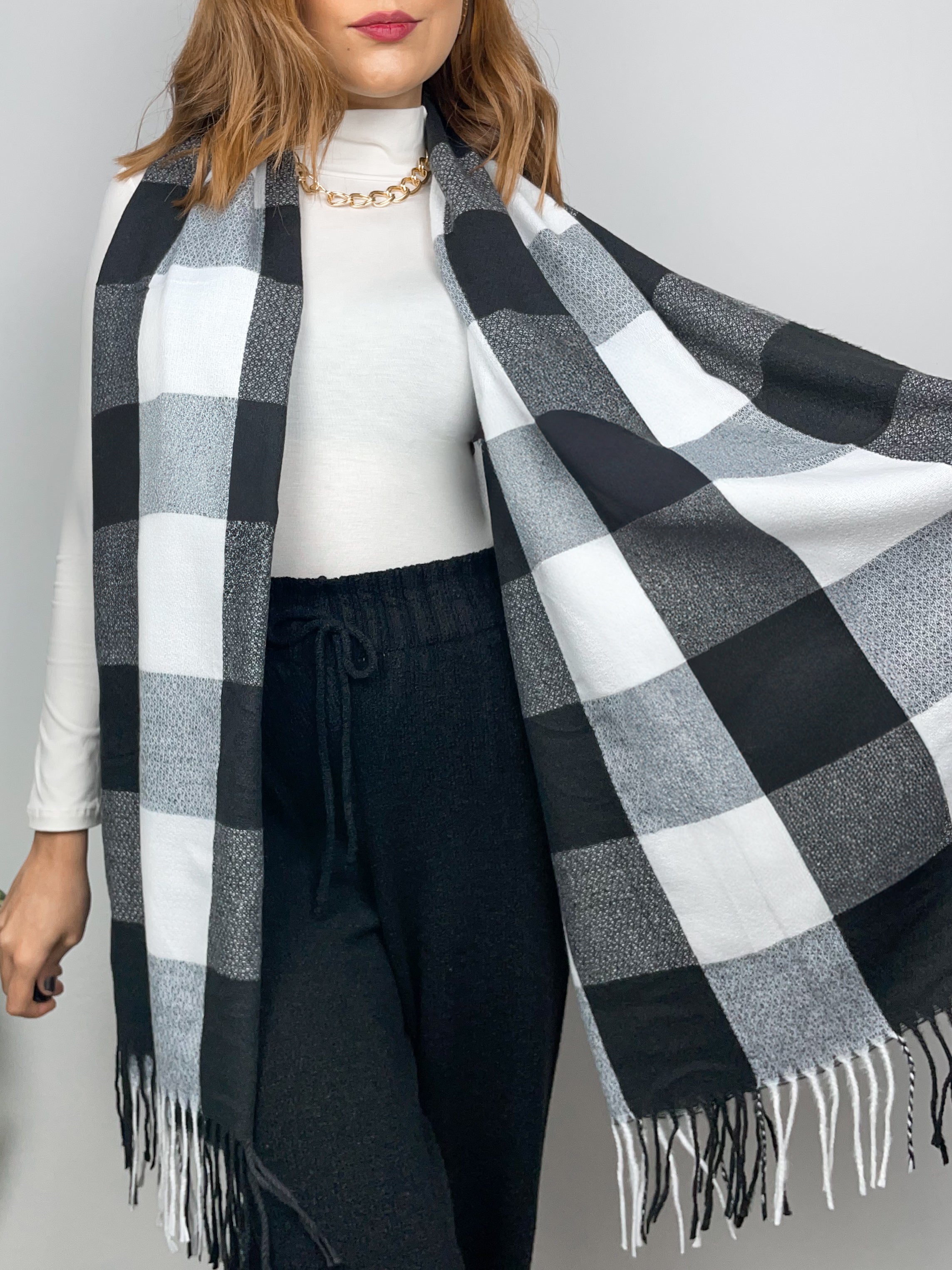 Cachecol Amplo Cashmere