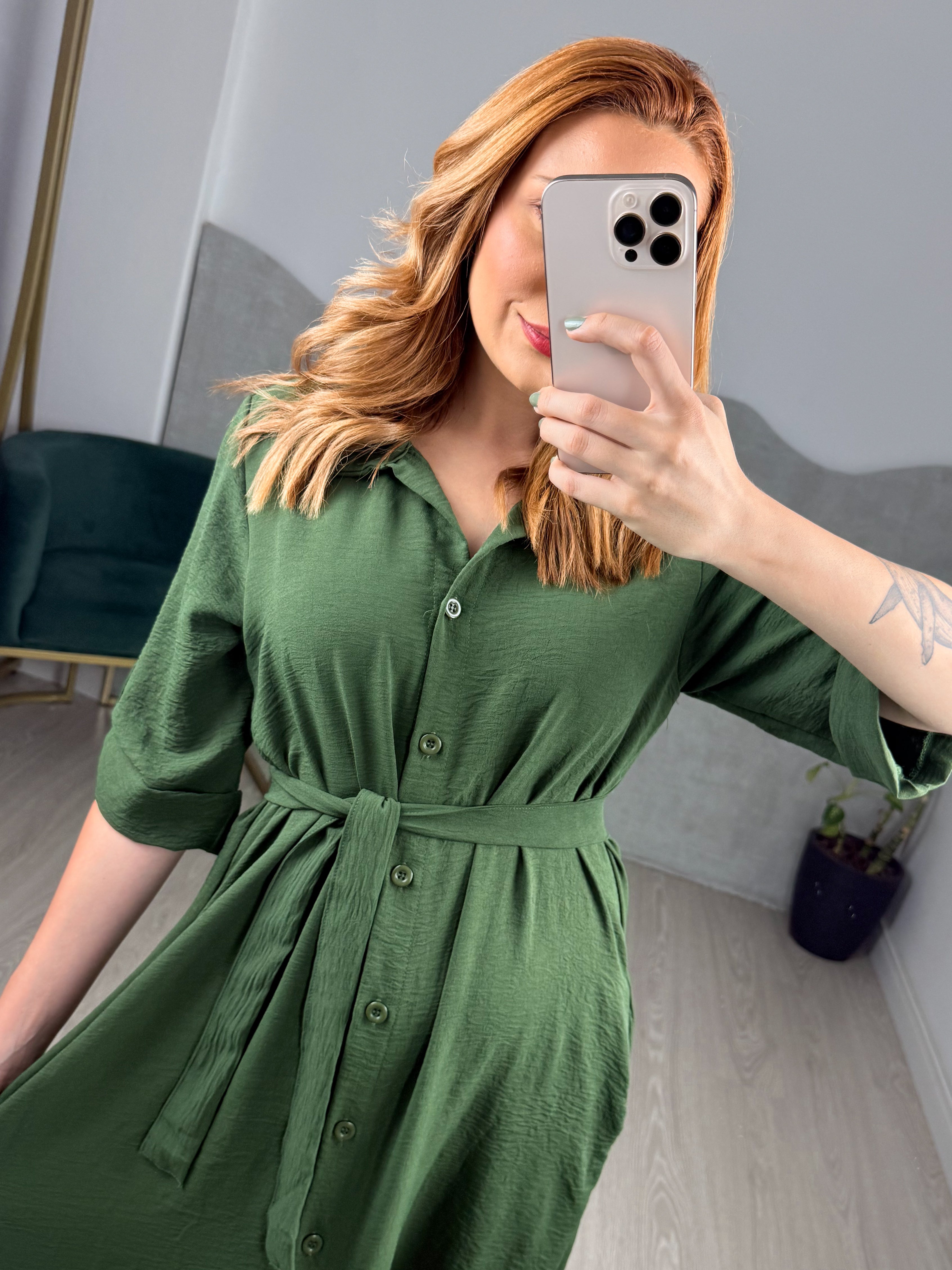 Chemise Midi Manga 3/4 Leticia
