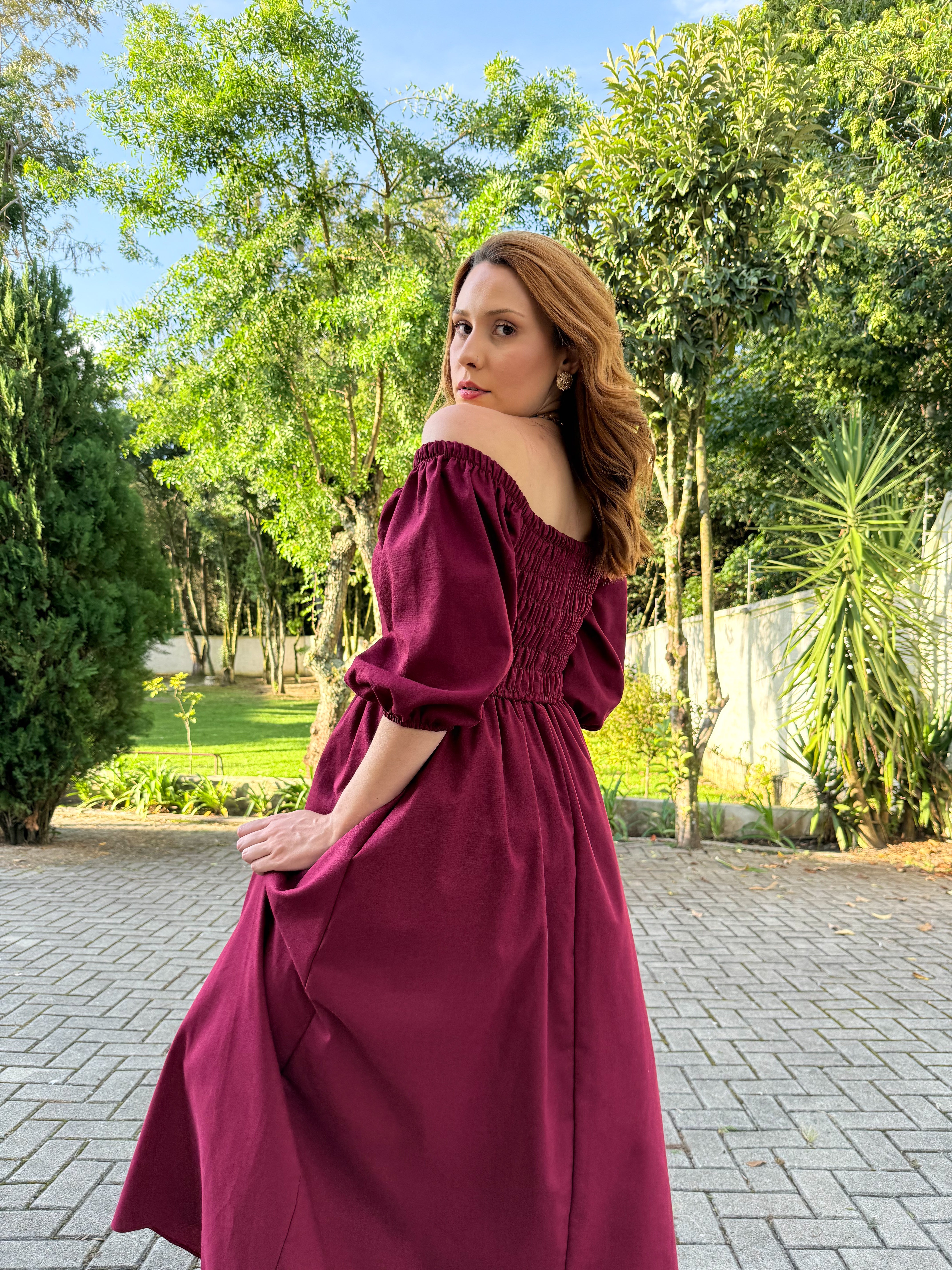 Vestido de Linho Seline