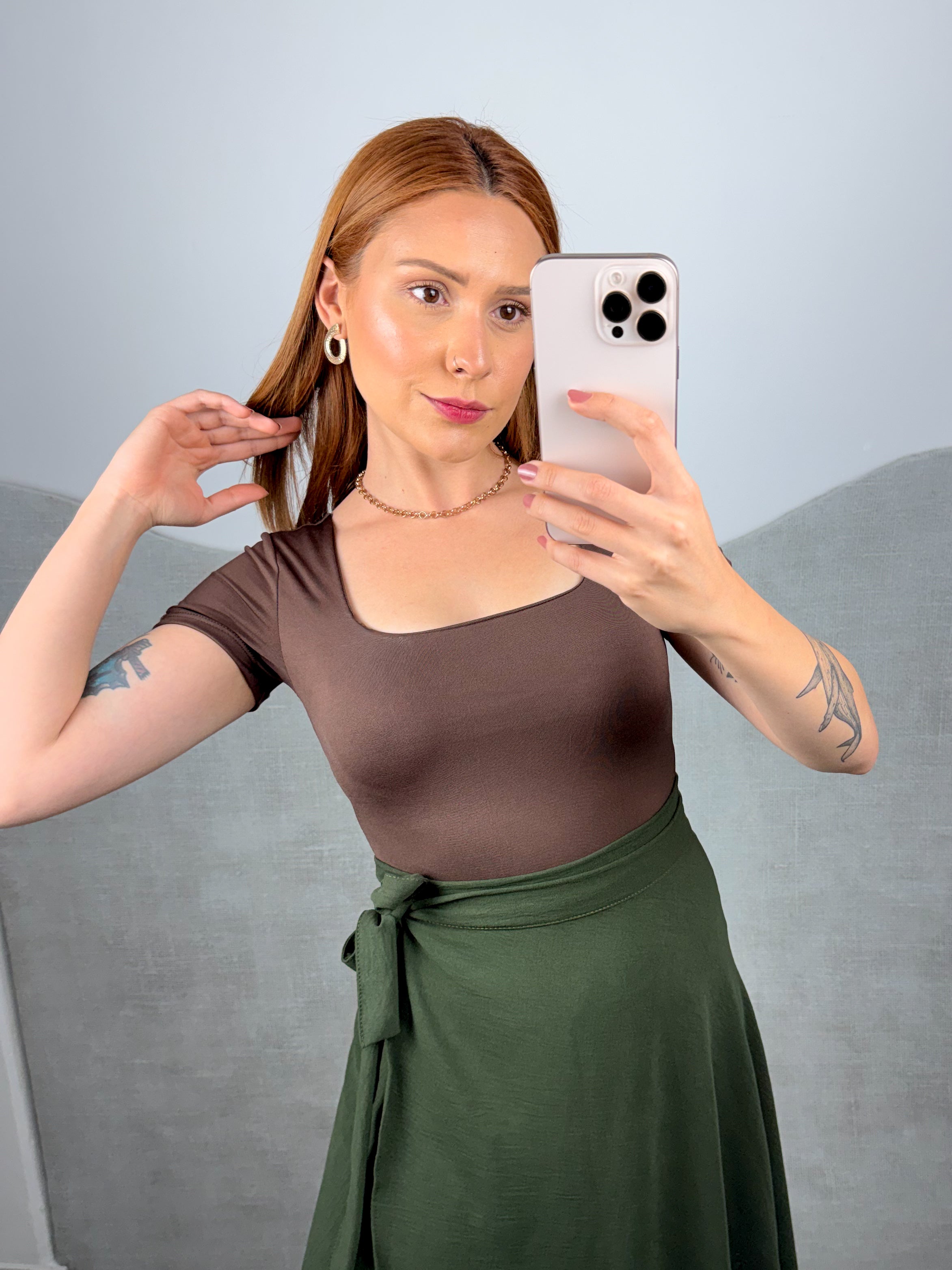 Blusa Basic C/ Elastano