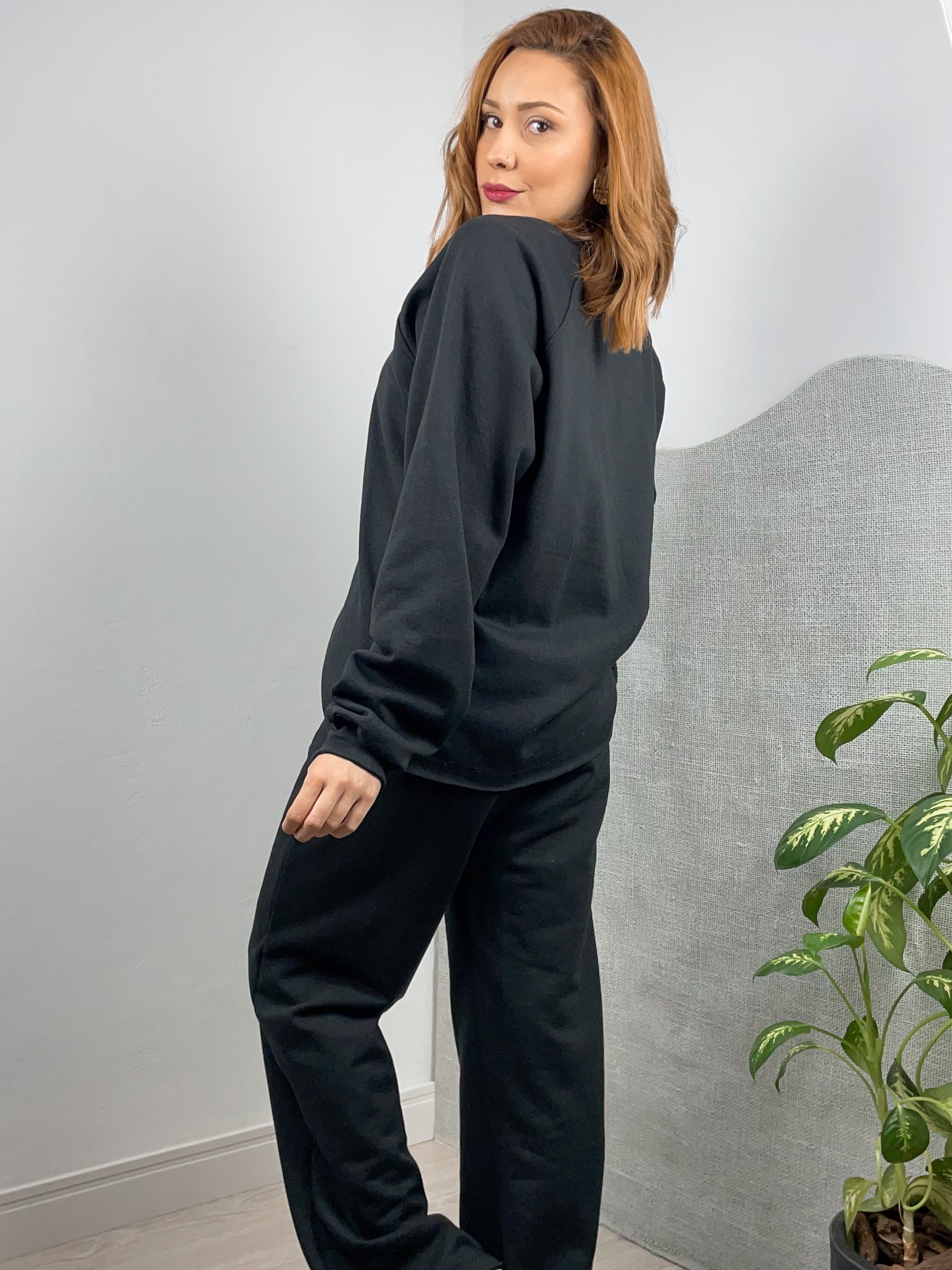 Conjunto de Moletom Blusa/Calça Flanelado