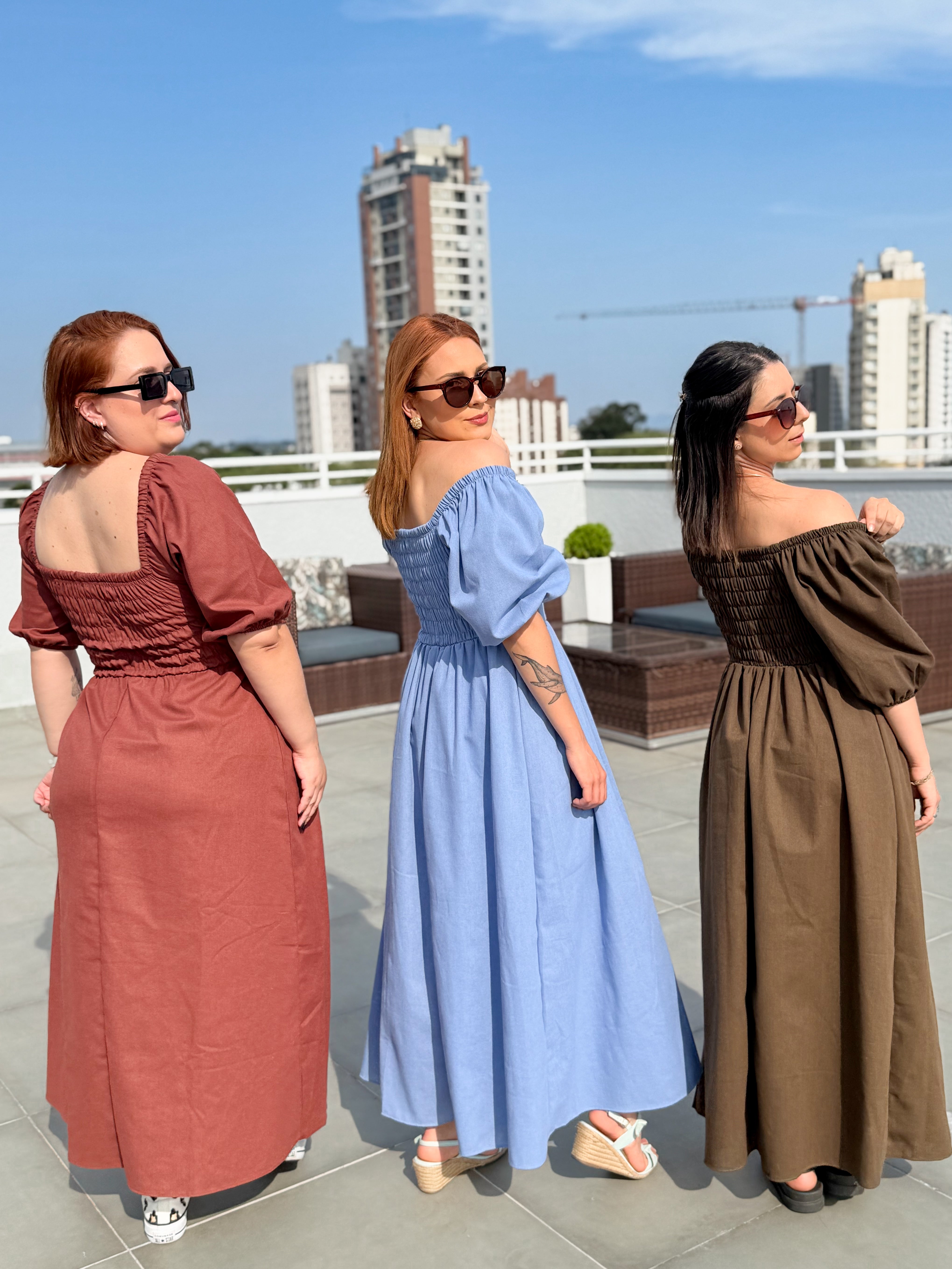 Vestido de Linho Seline