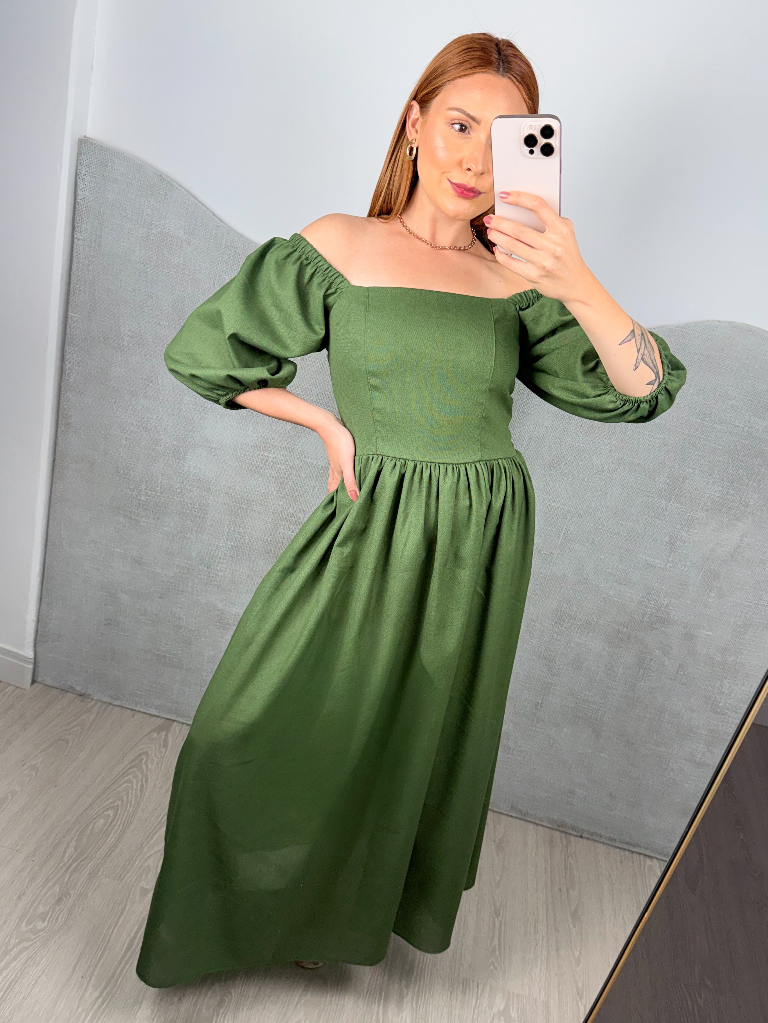 Vestido de Linho Seline