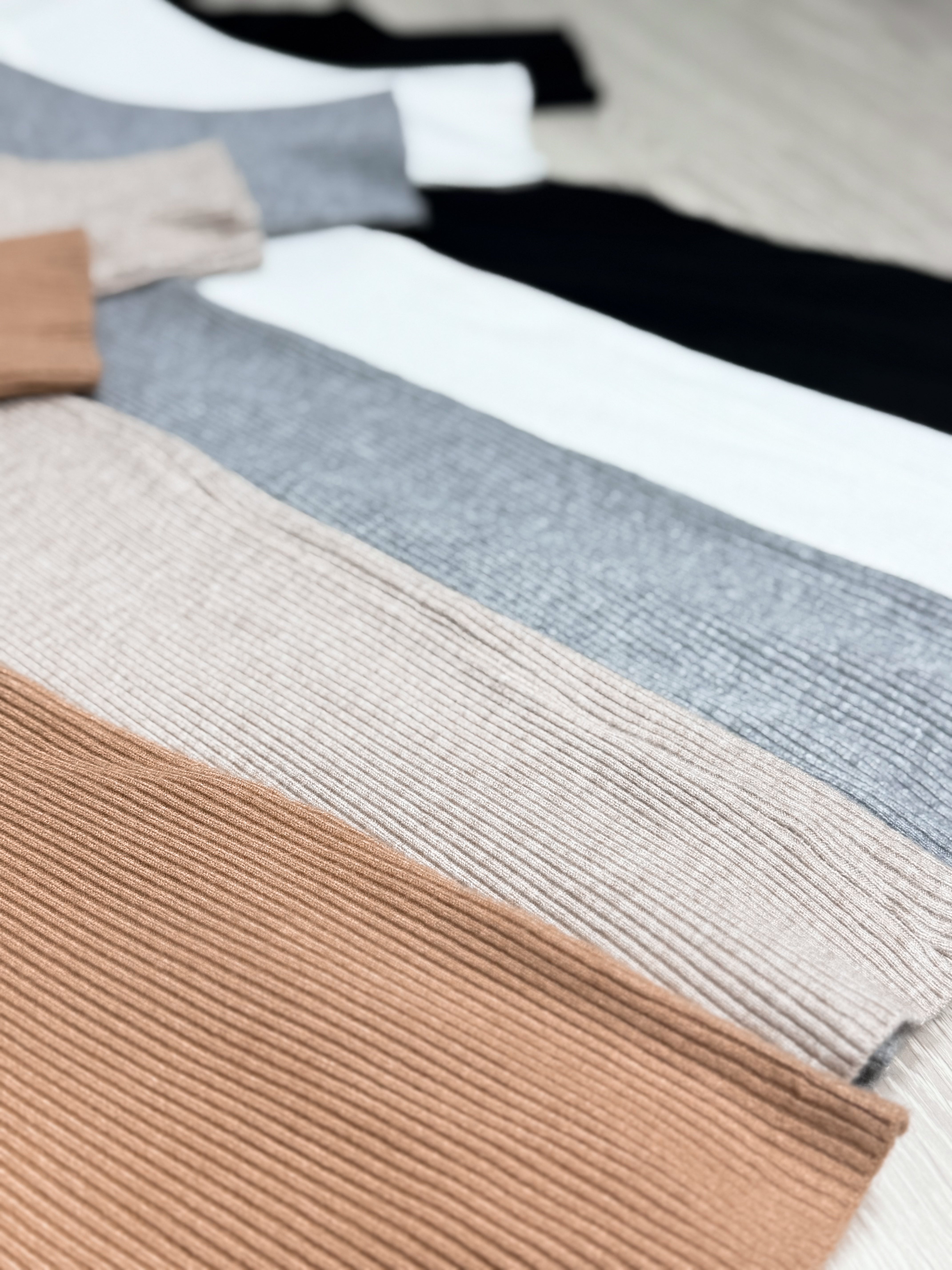 Blusa Tricot Modal Manga Curta Helena