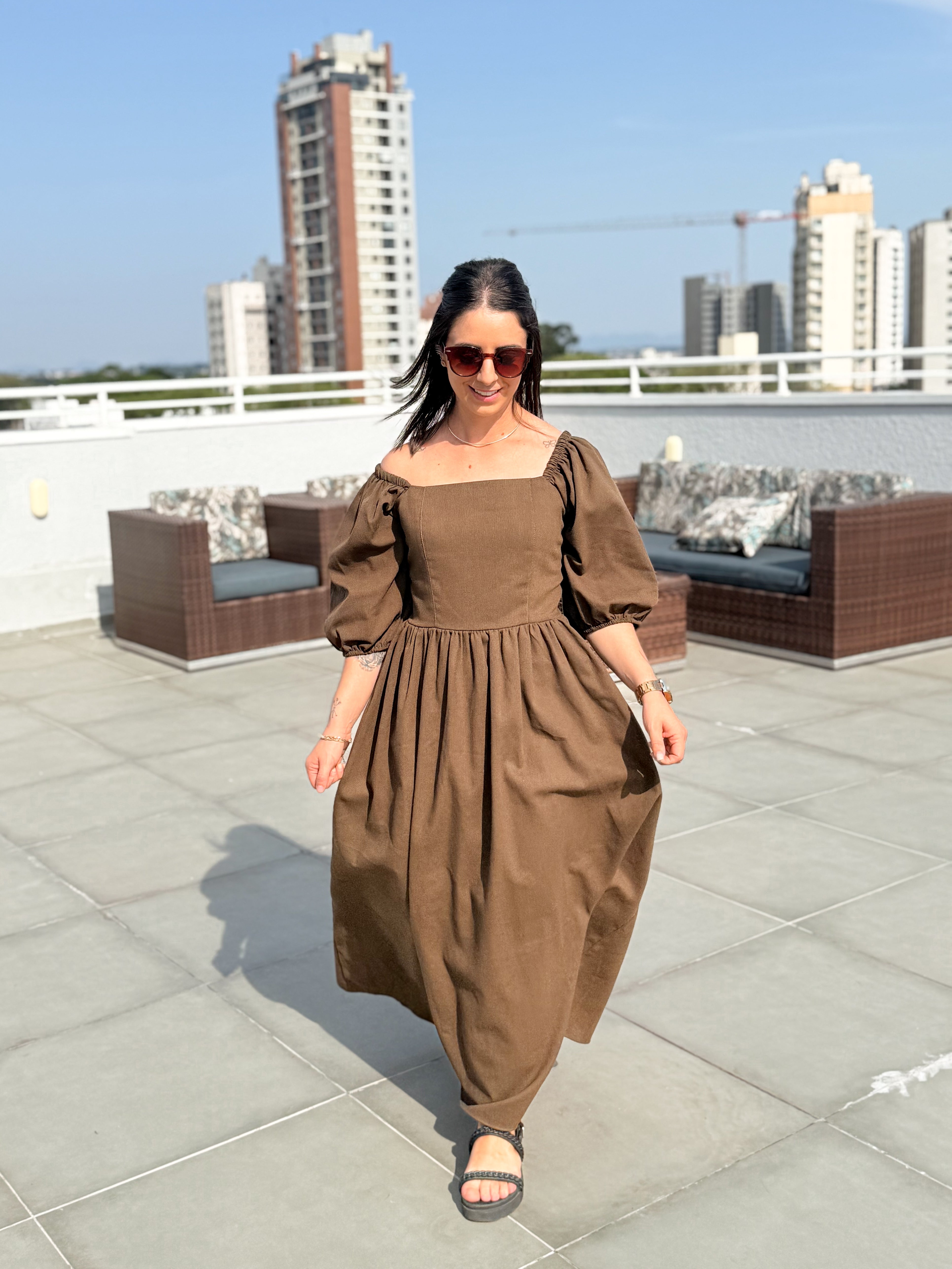 Vestido de Linho Seline