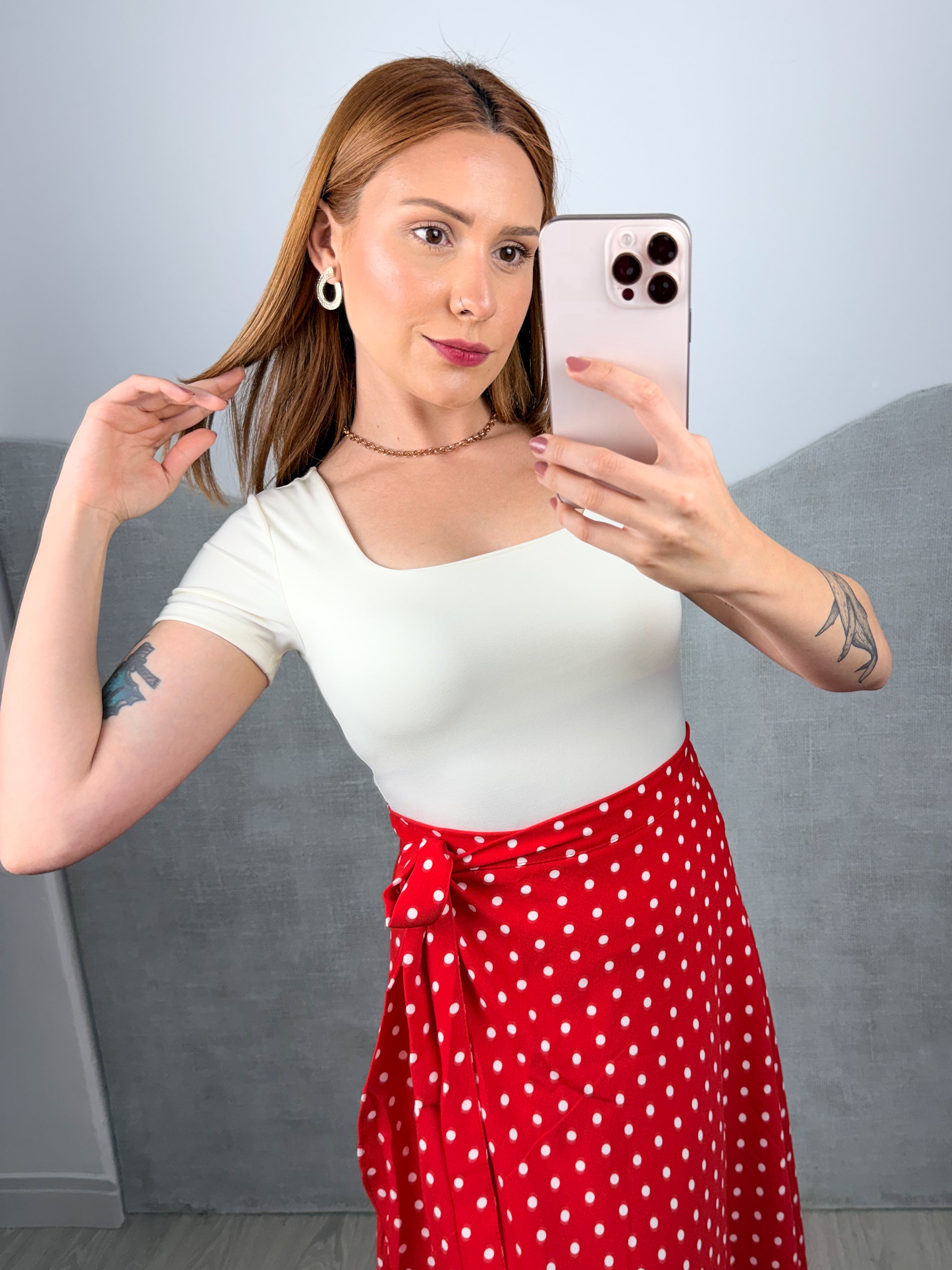 Blusa Basic C/ Elastano