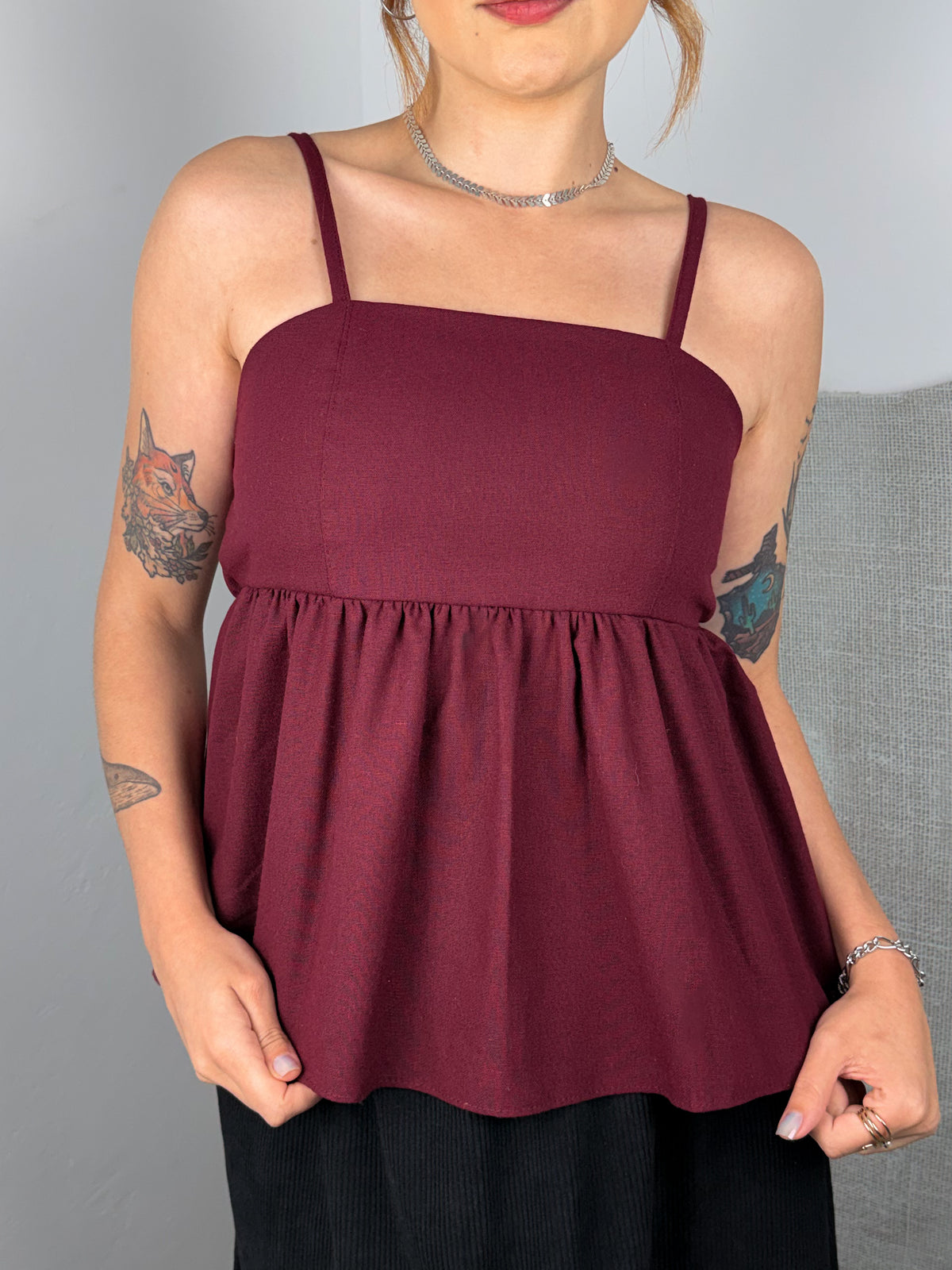 KIT 2 Blusas Bata de Linho por R$99,90