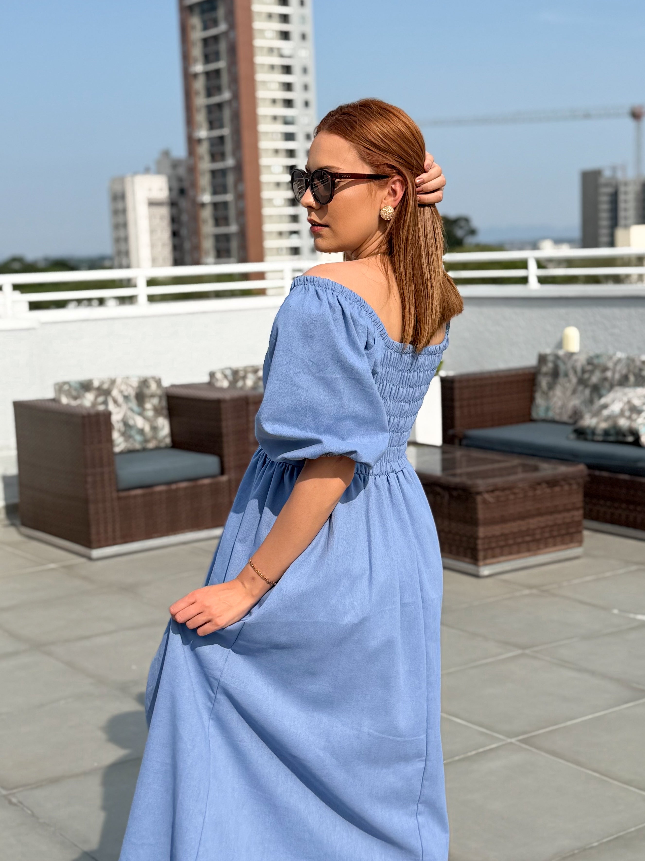 Vestido de Linho Seline