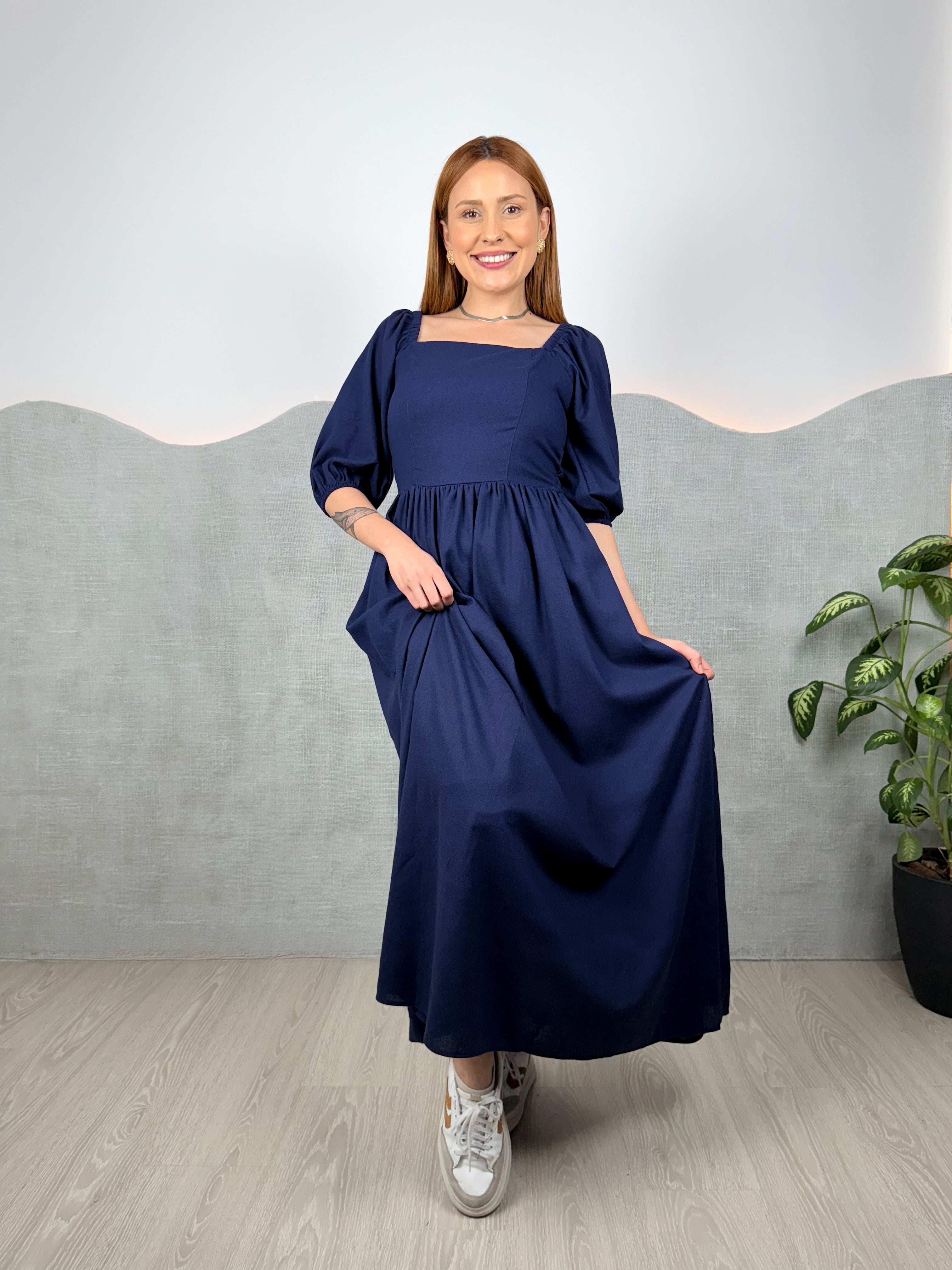 Vestido de Linho Seline