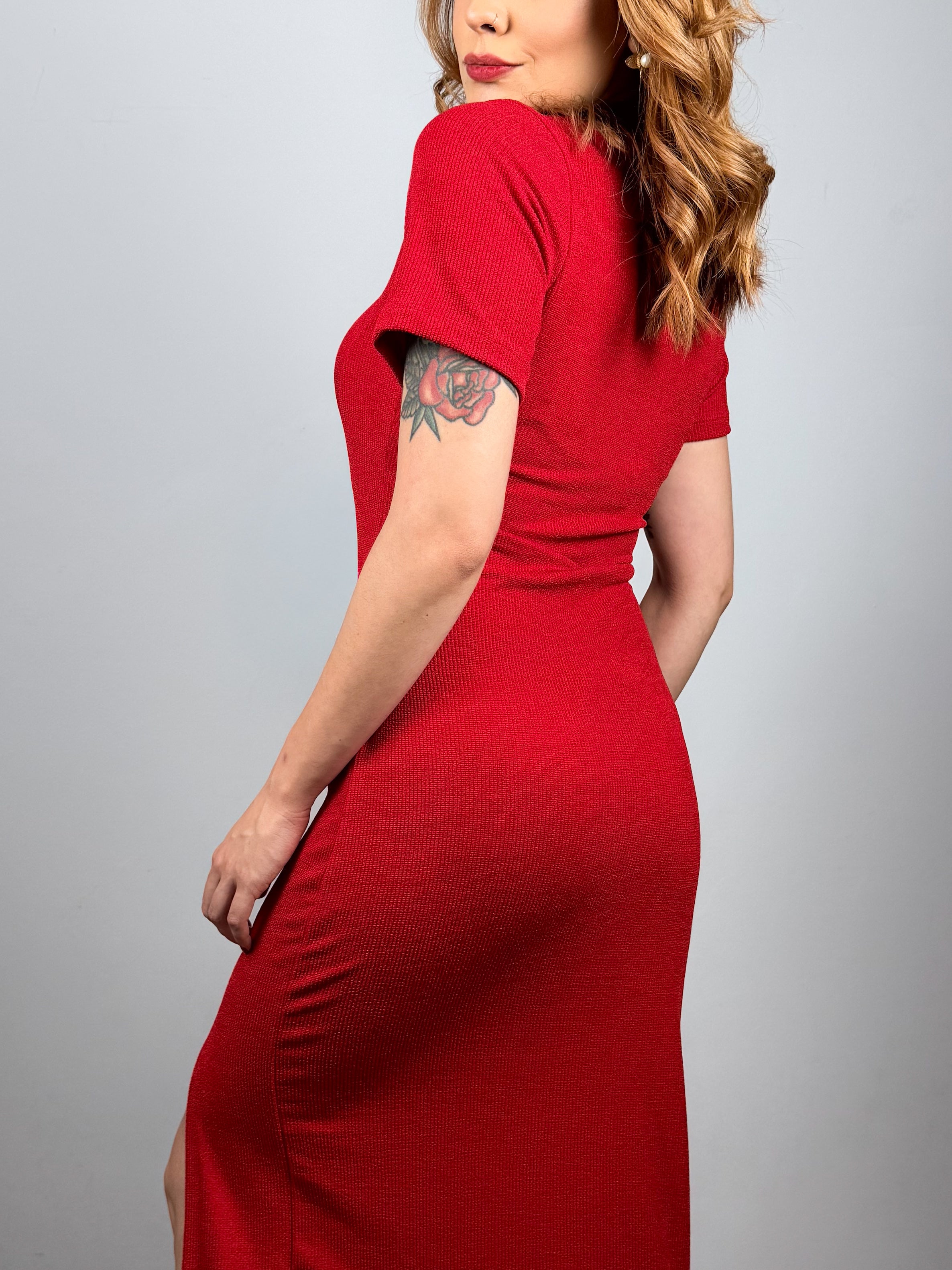 Vestido Drapeado Sabrina