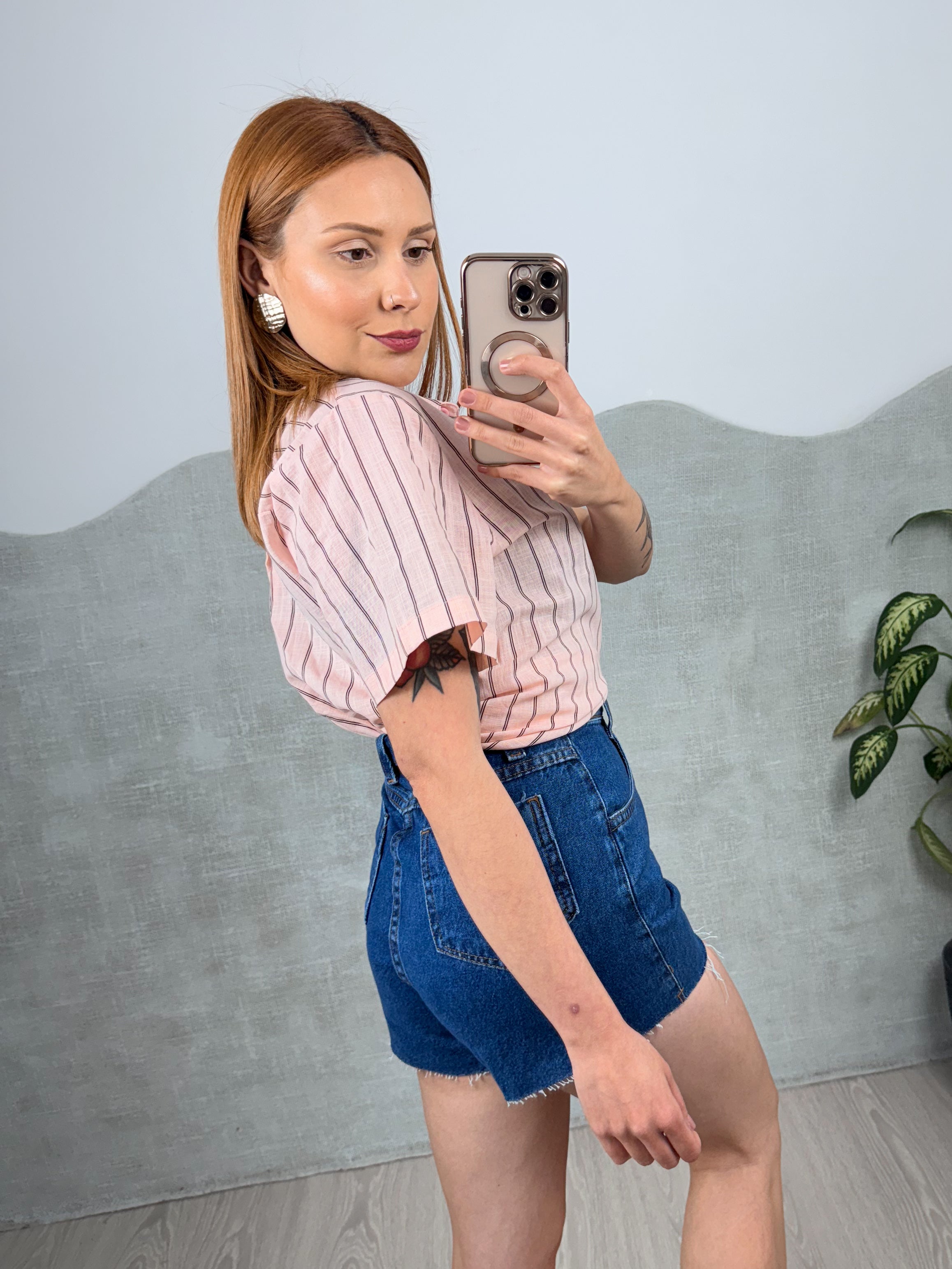 Shorts Jeans Azul