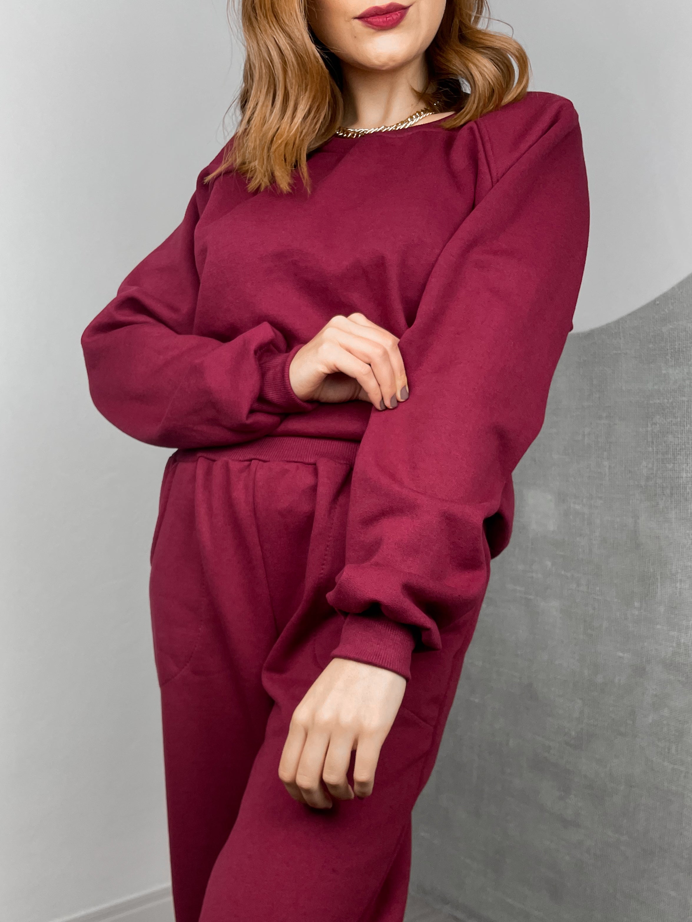 Conjunto de Moletom Blusa/Calça Flanelado
