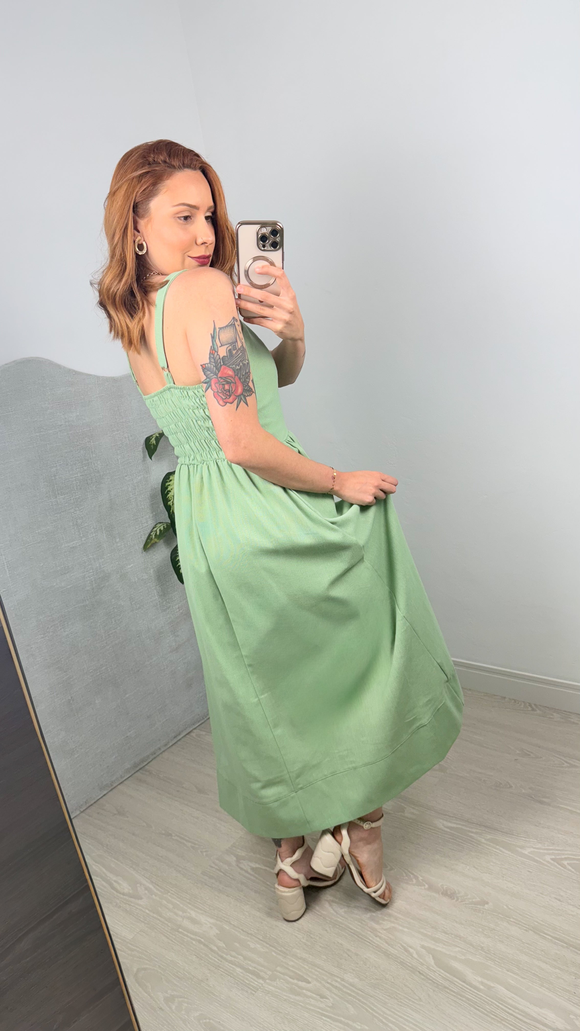 Vestido de Linho Aurora