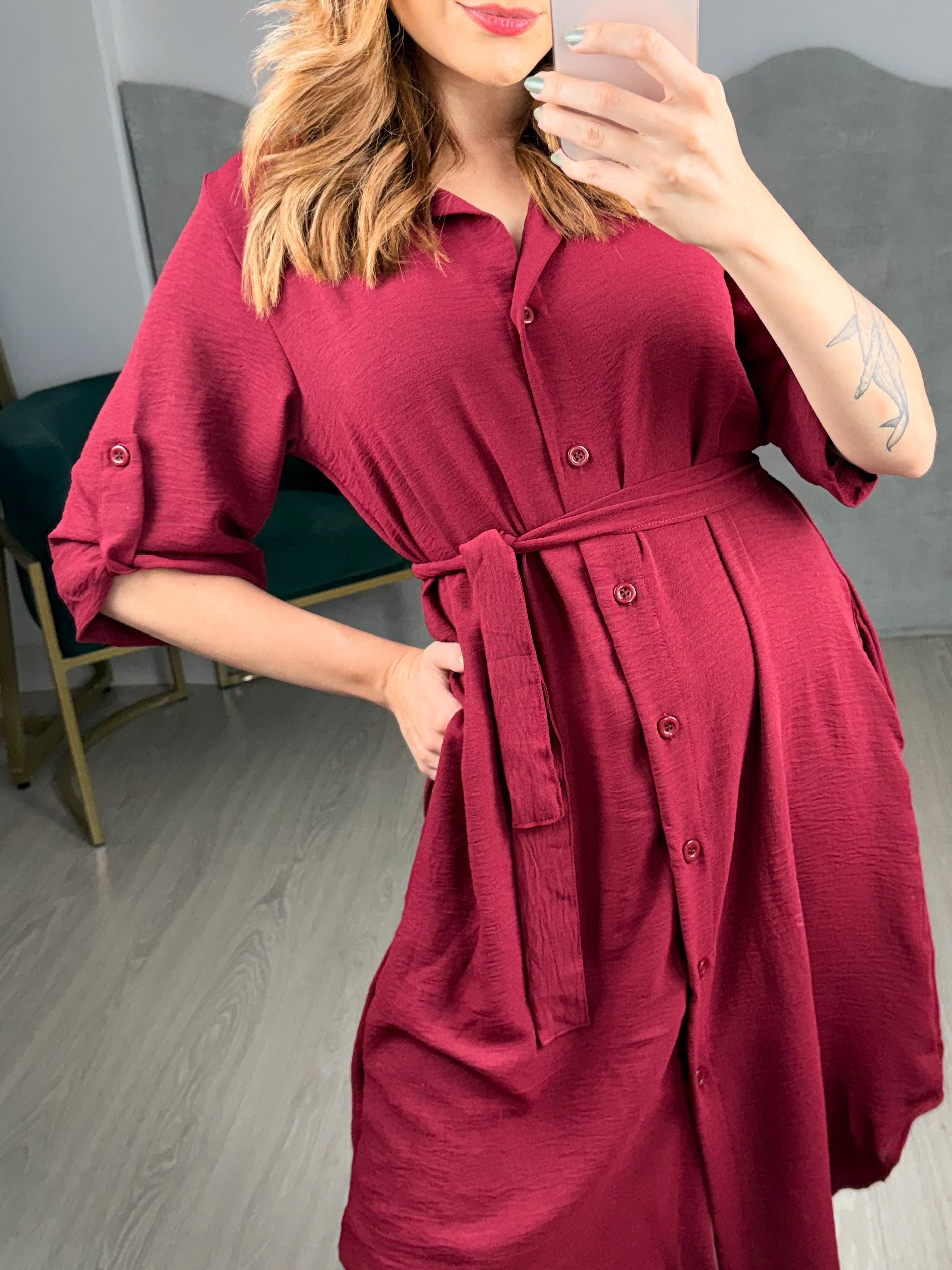 Chemise Midi Manga 3/4 Leticia