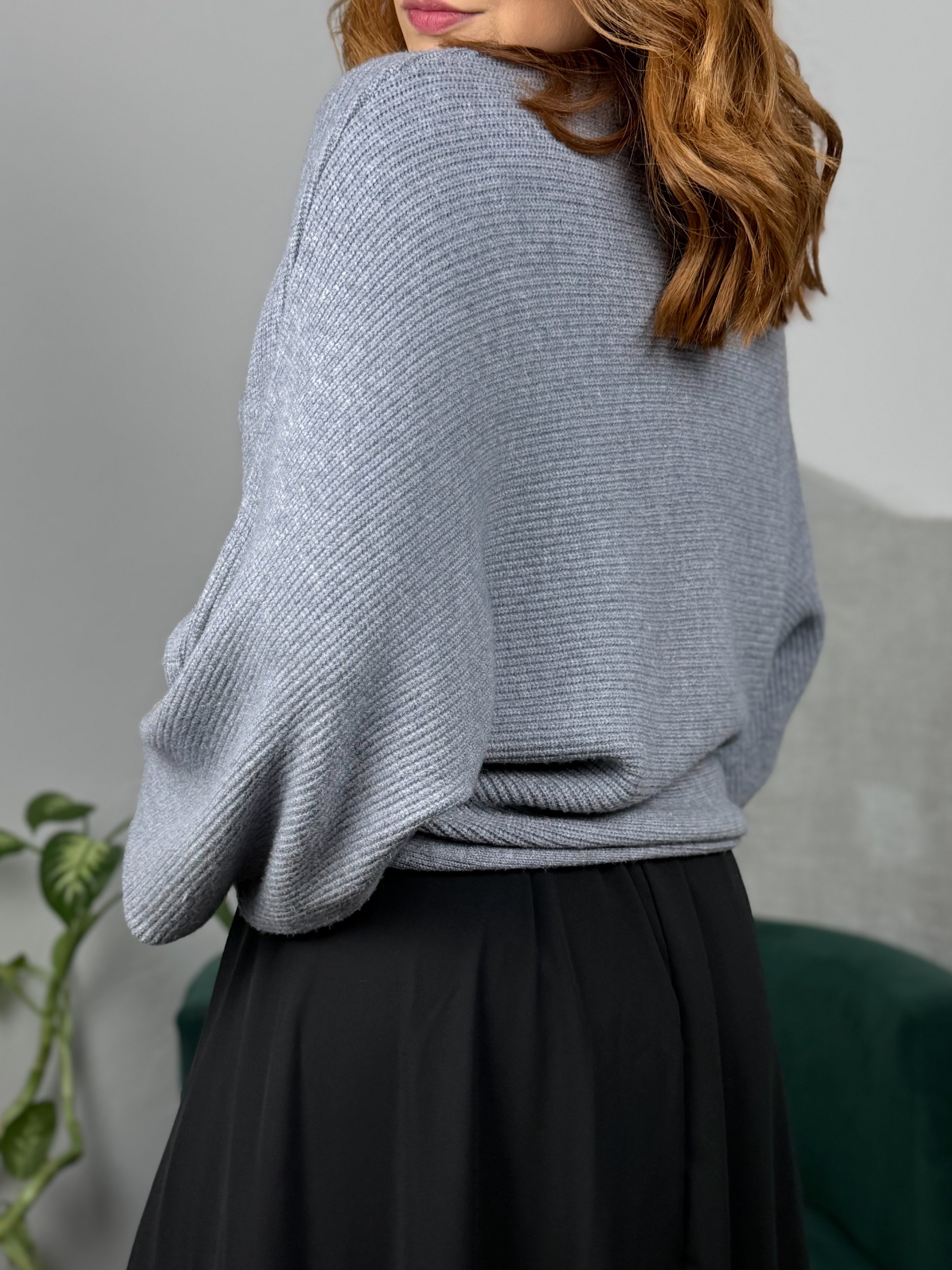 Blusa Tricot Modal Morcego Capri