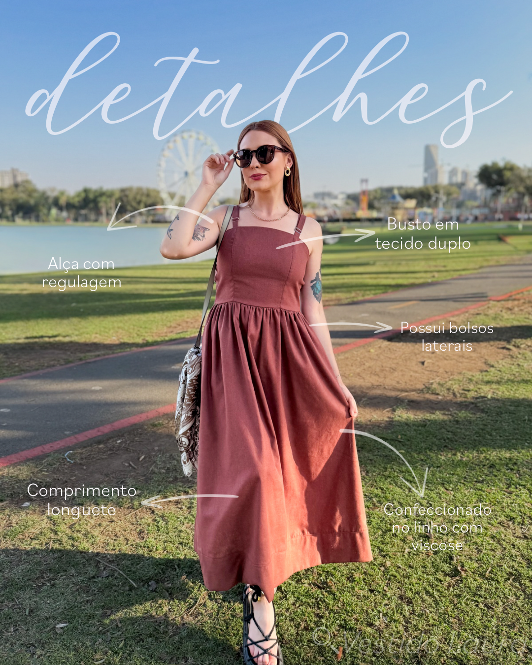 Vestido de Linho Aurora